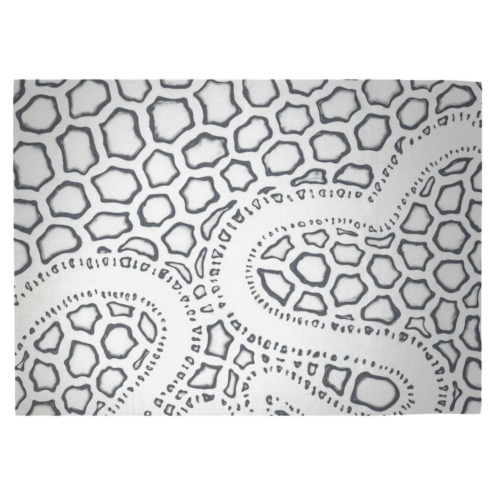 Snake Like Woven Rug - Large