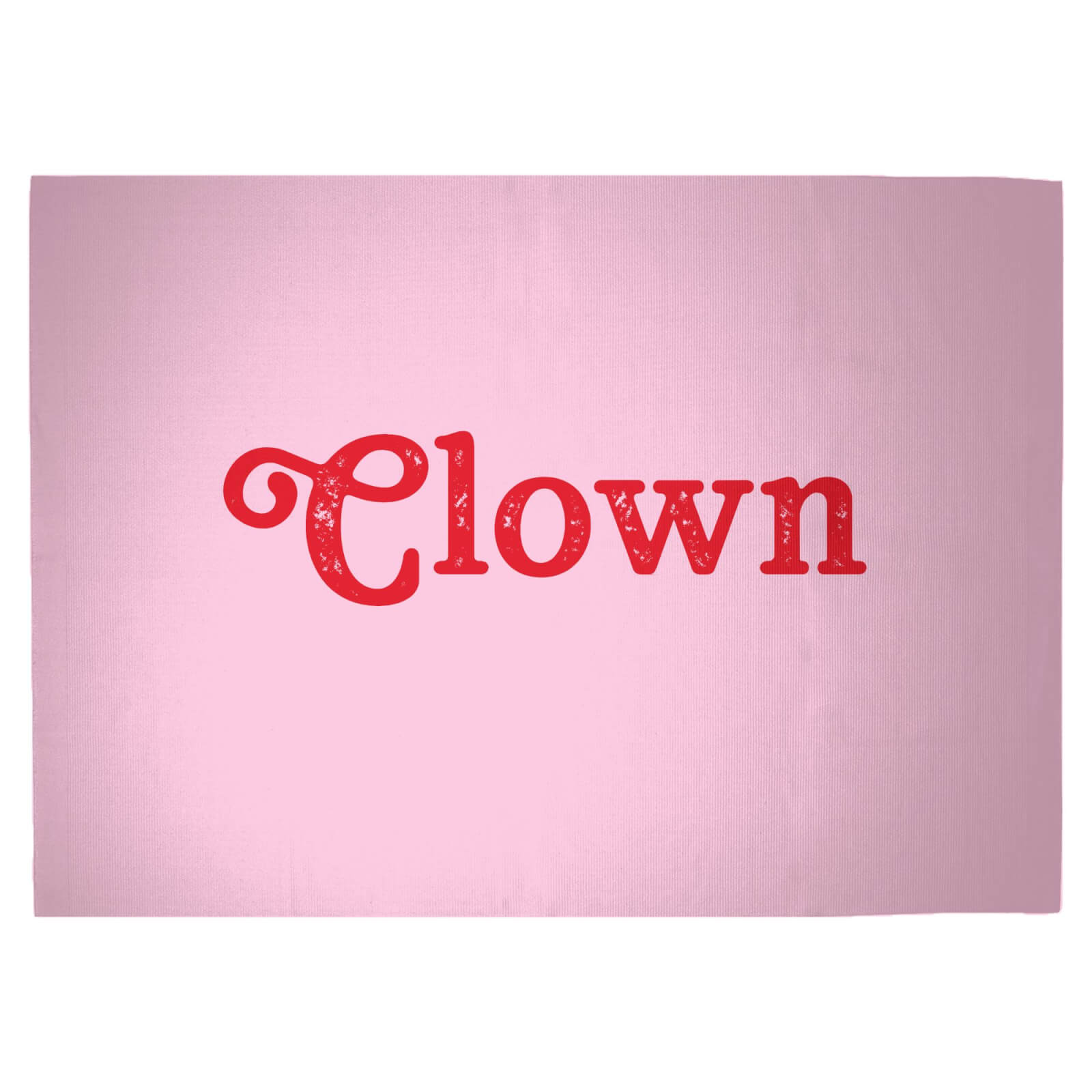 Clown Woven Rug - Large