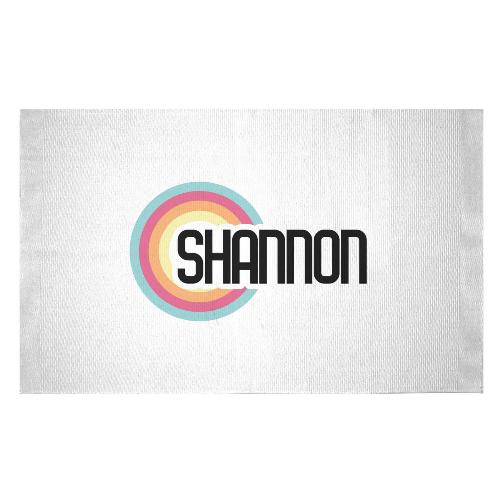Shannon Rainbow Woven Rug - Small