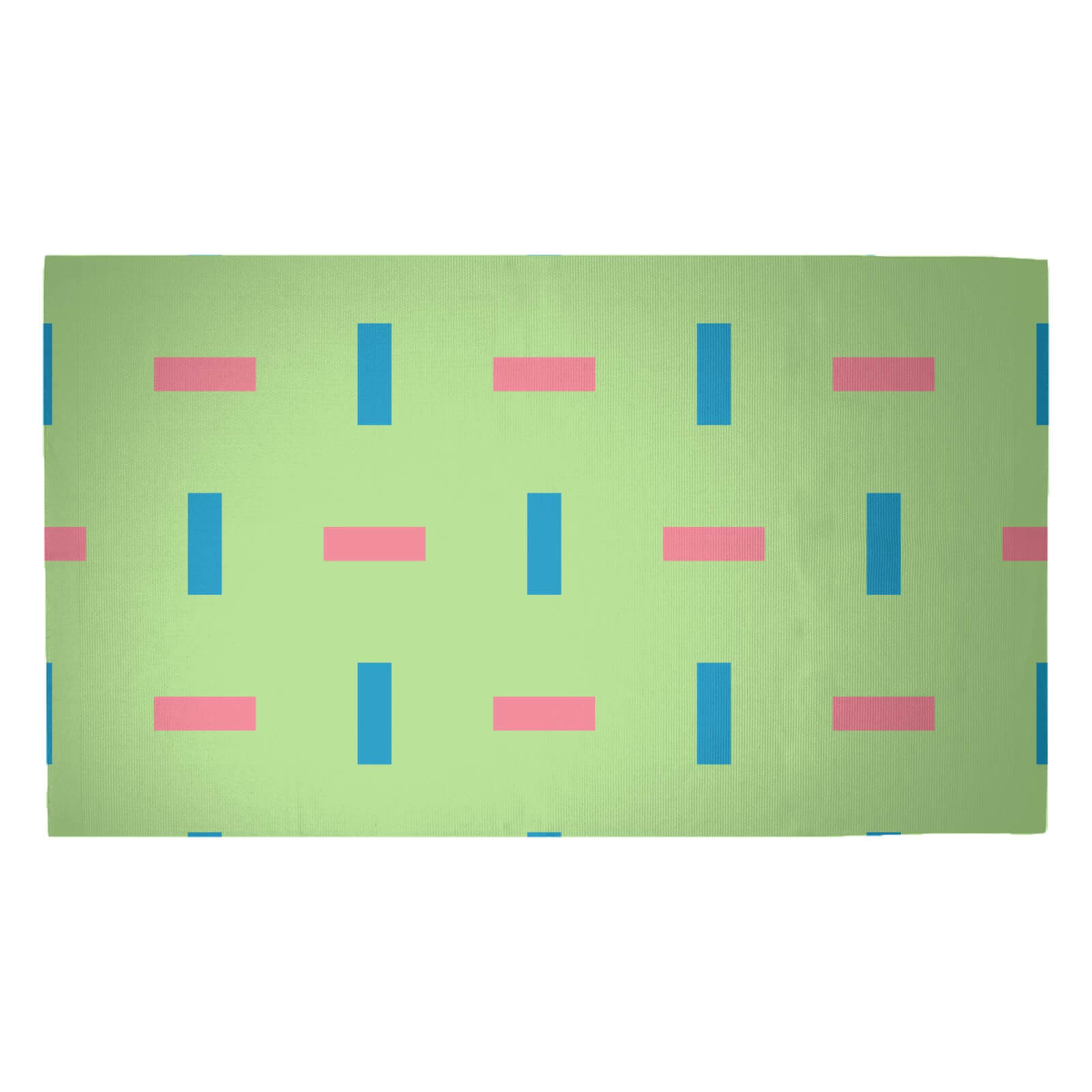 Spaced Bricks Woven Rug - Medium