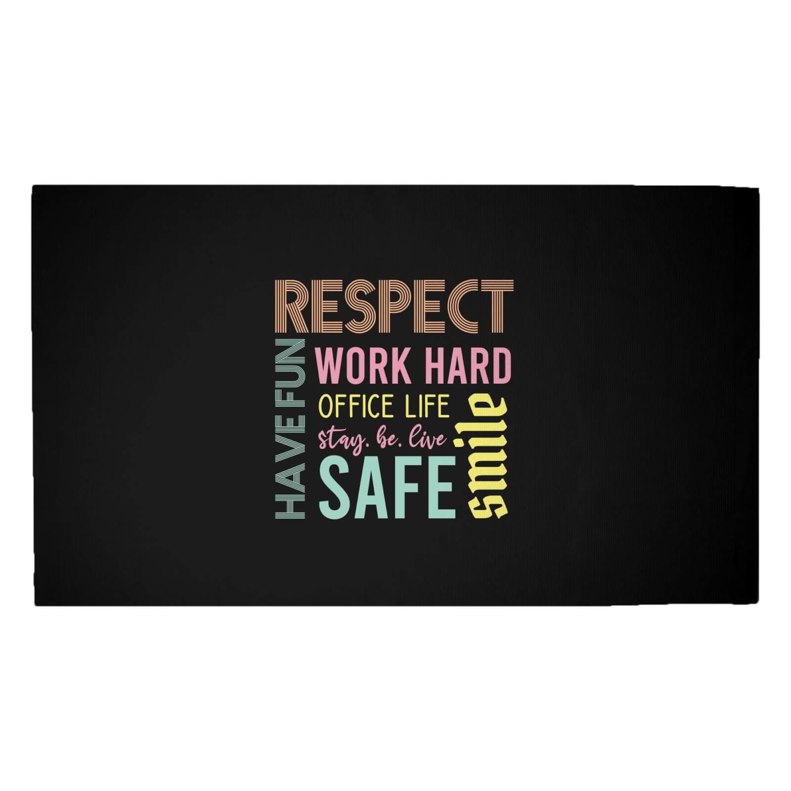 Respect Office Life Woven Rug - Medium