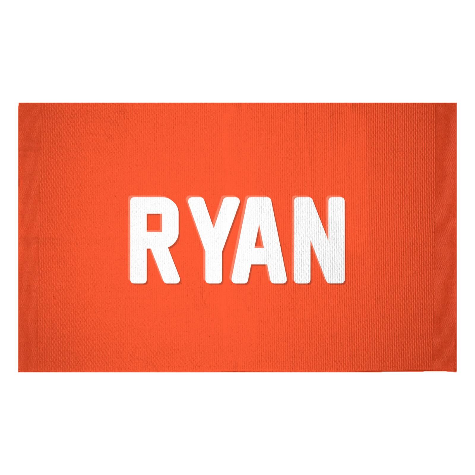 Embossed Ryan Woven Rug - Small