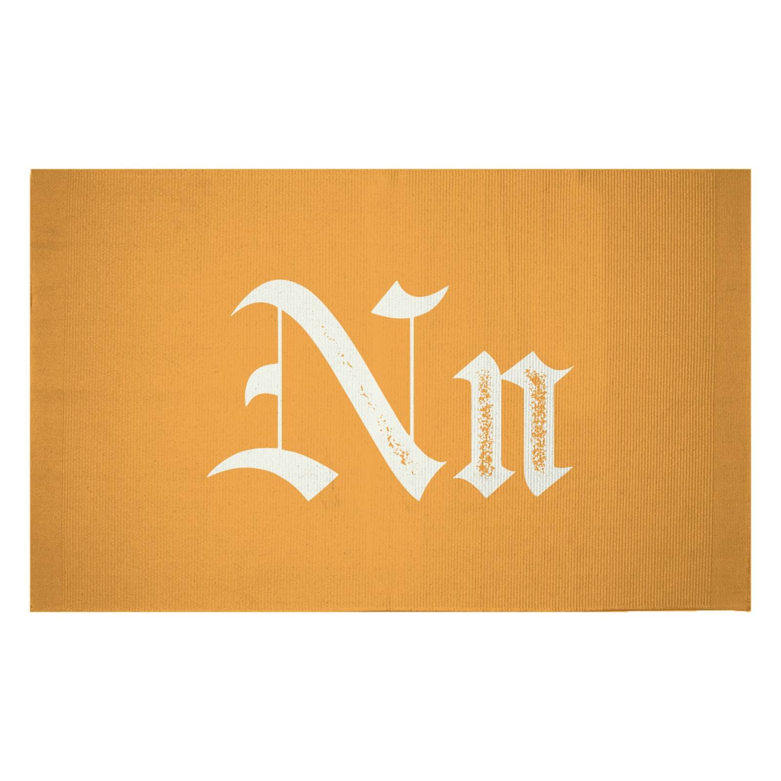 N Woven Rug - Small