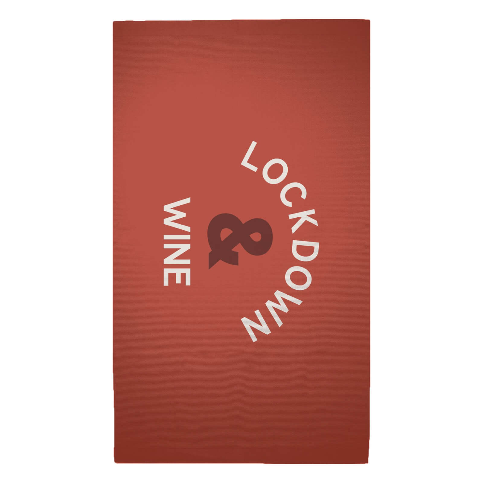 Lockdown & WIne Woven Rug - Medium