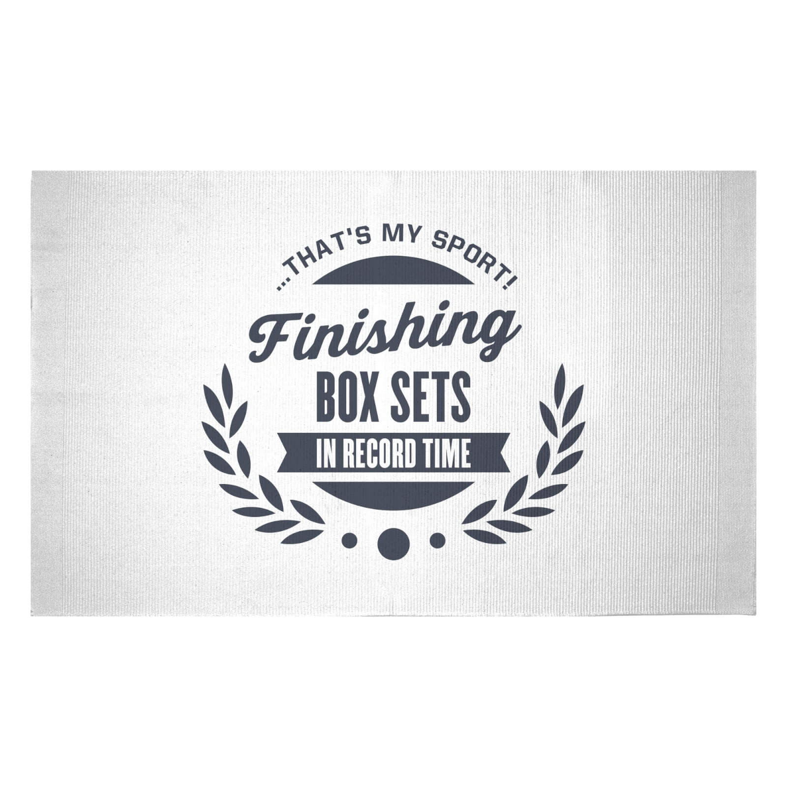 Finishing Box Sets Woven Rug - Small