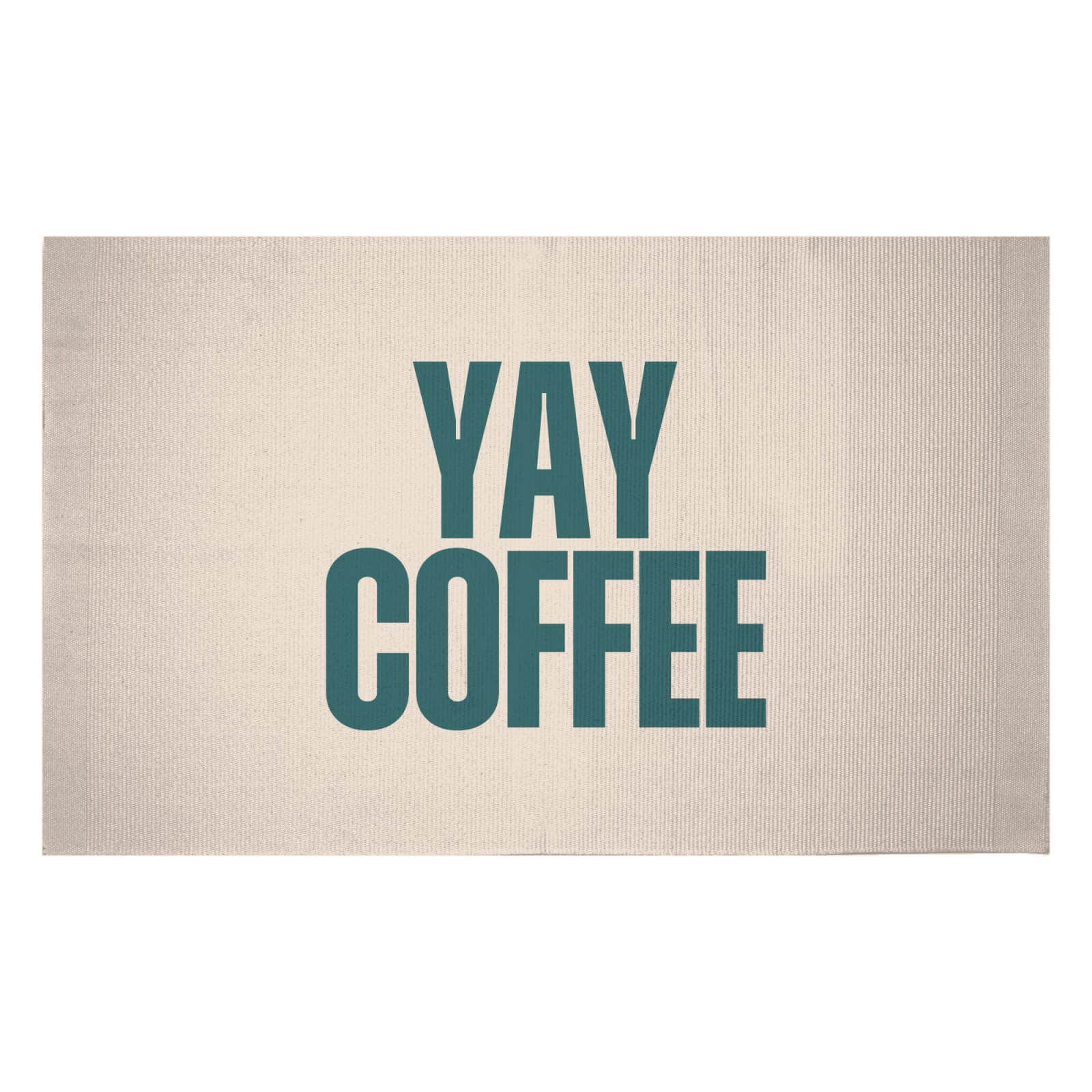 Yay Coffee Woven Rug - Small