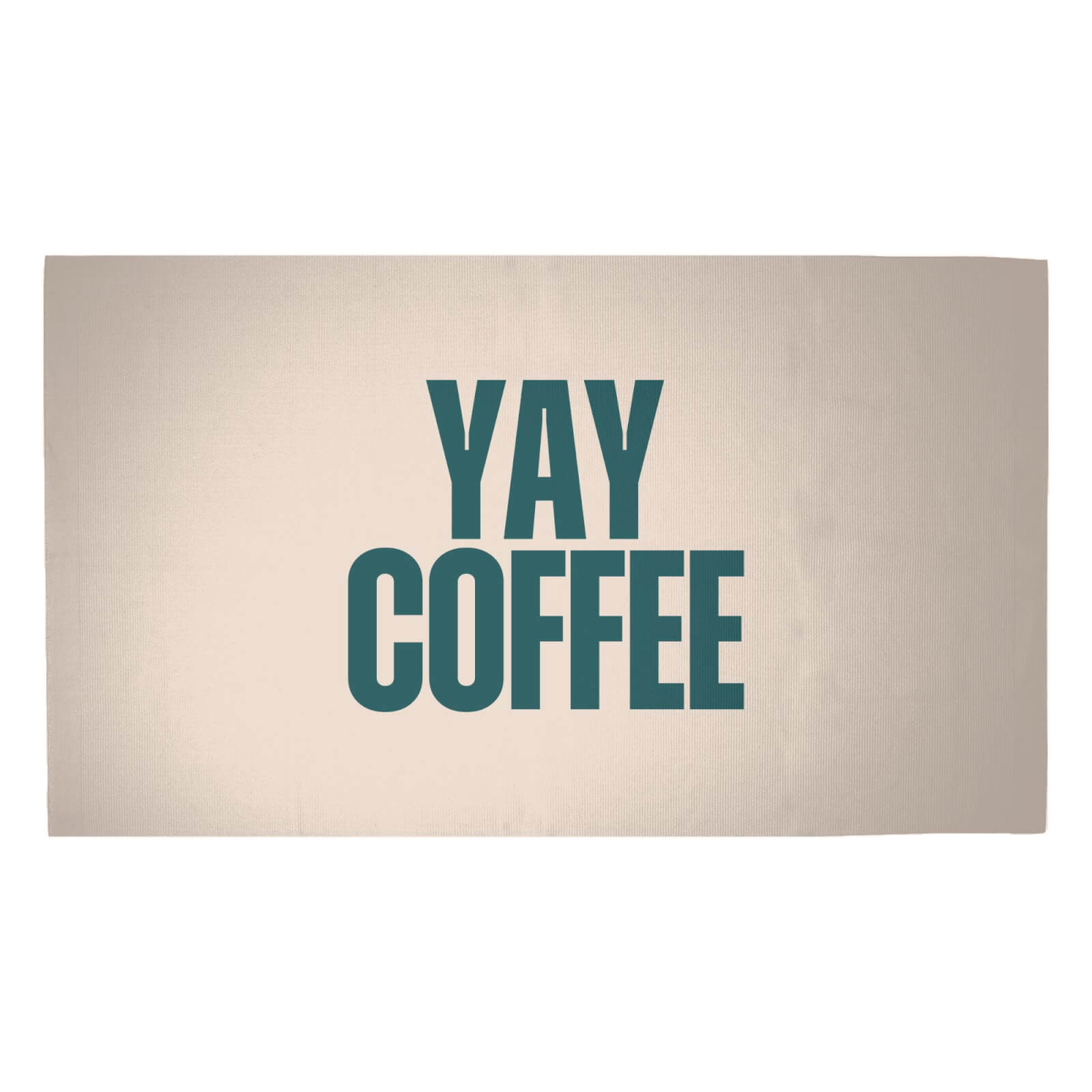 Yay Coffee Woven Rug - Medium