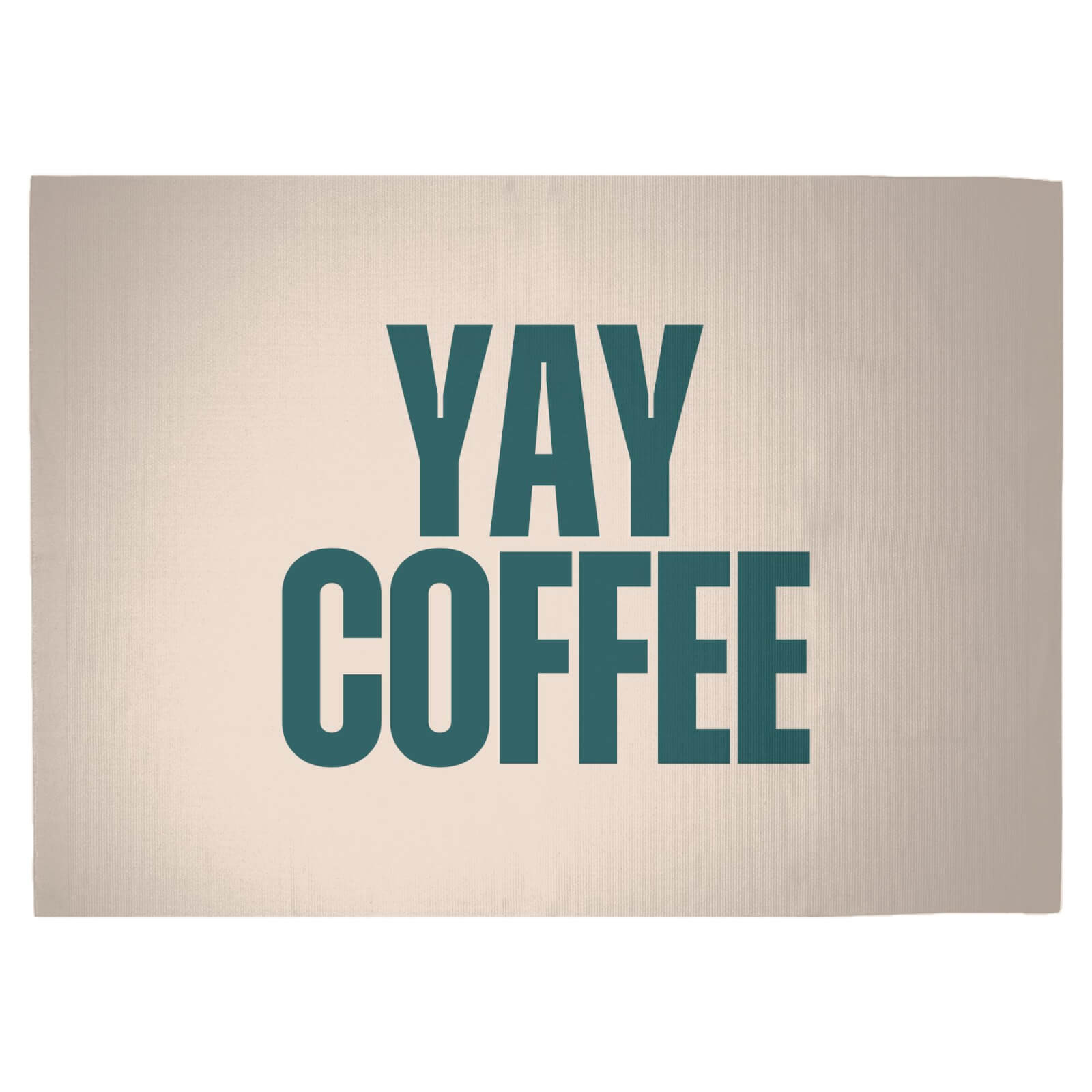 Yay Coffee Woven Rug - Large