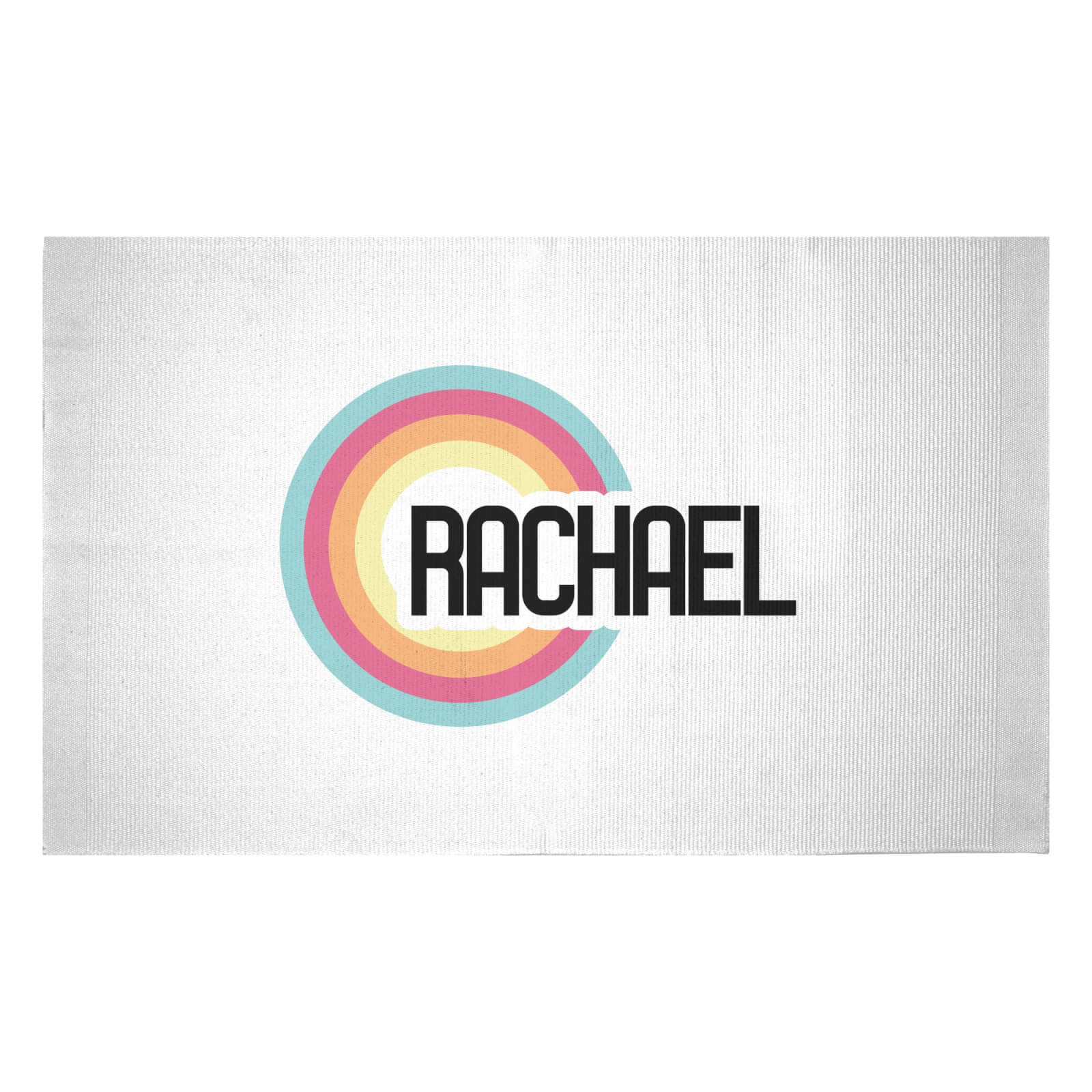 Rachael Rainbow Woven Rug - Small