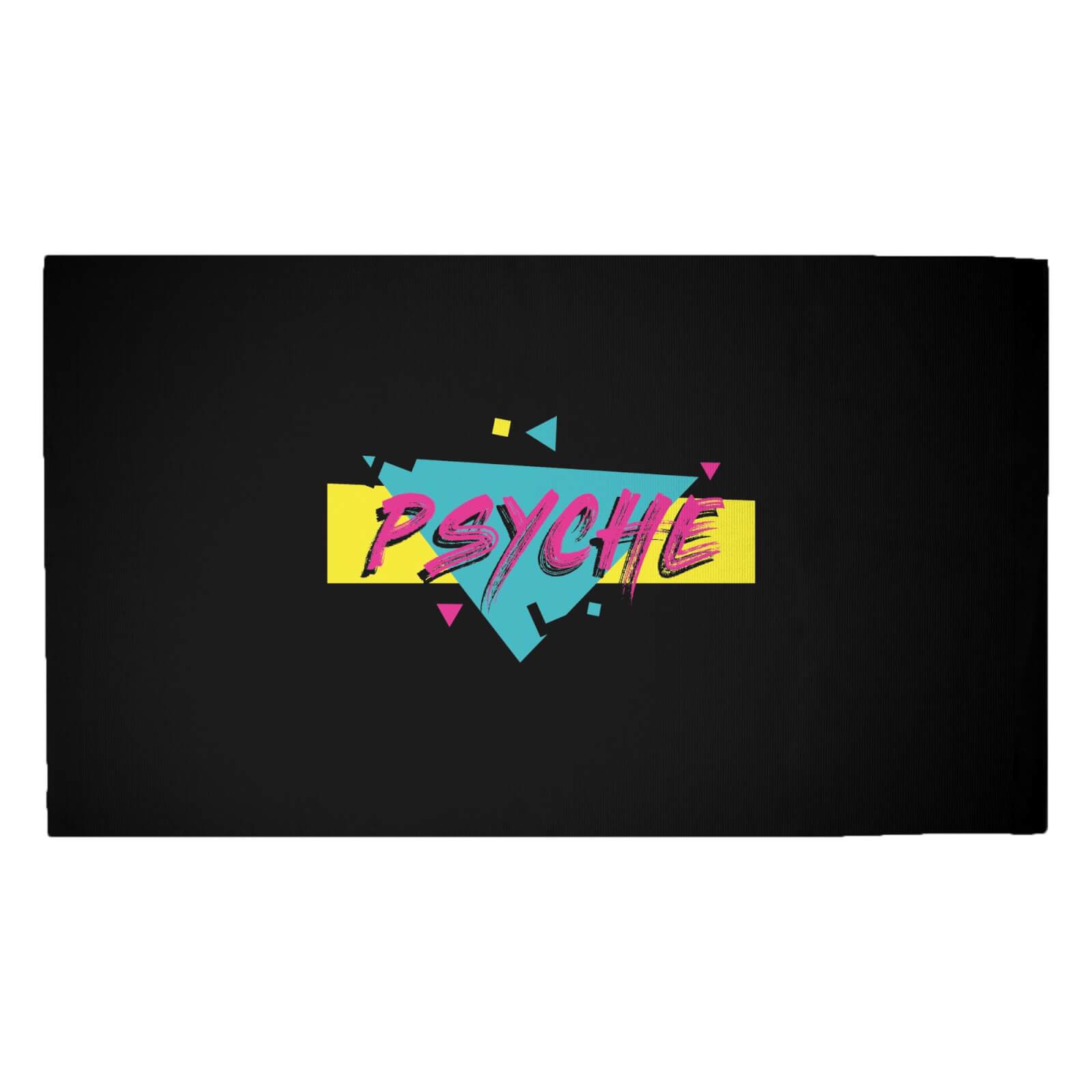 'Psyche' Graphic Woven Rug - Medium