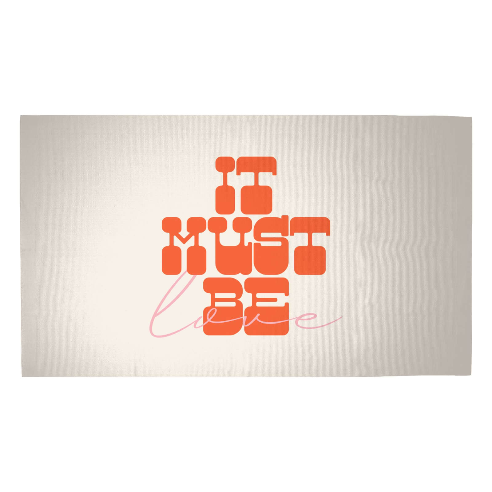 It Must Be Love Woven Rug - Medium