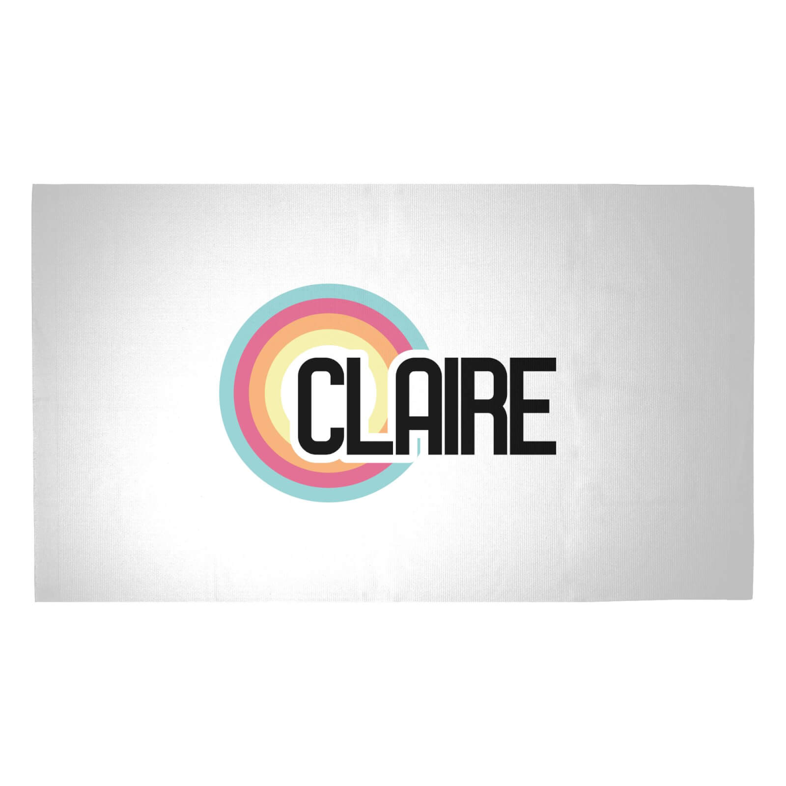 Claire Rainbow Woven Rug - Medium