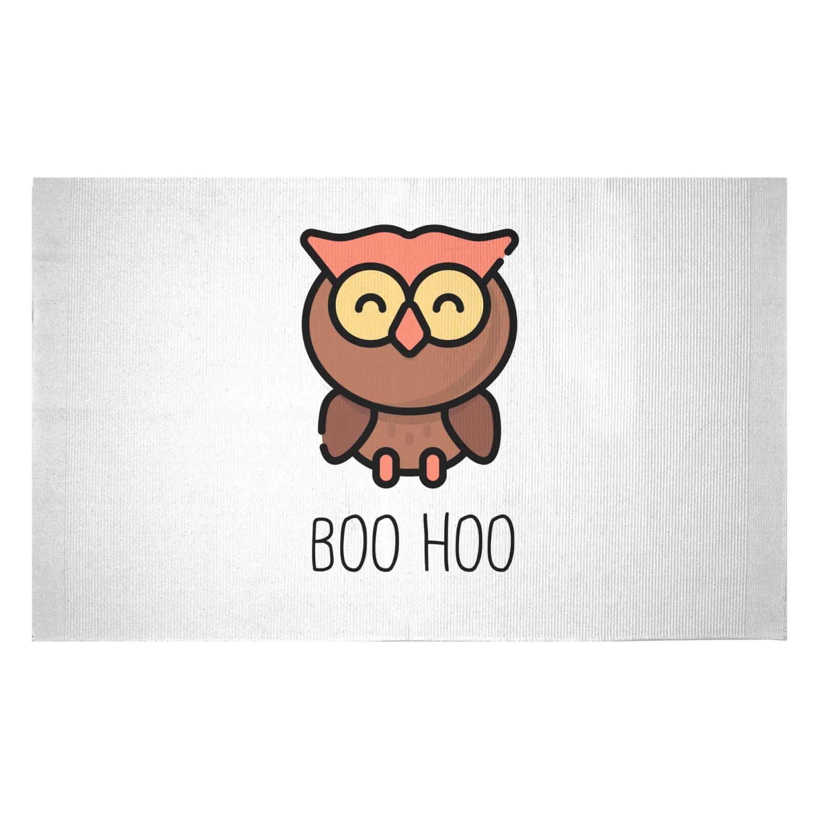 Boo Hoo Woven Rug - Small