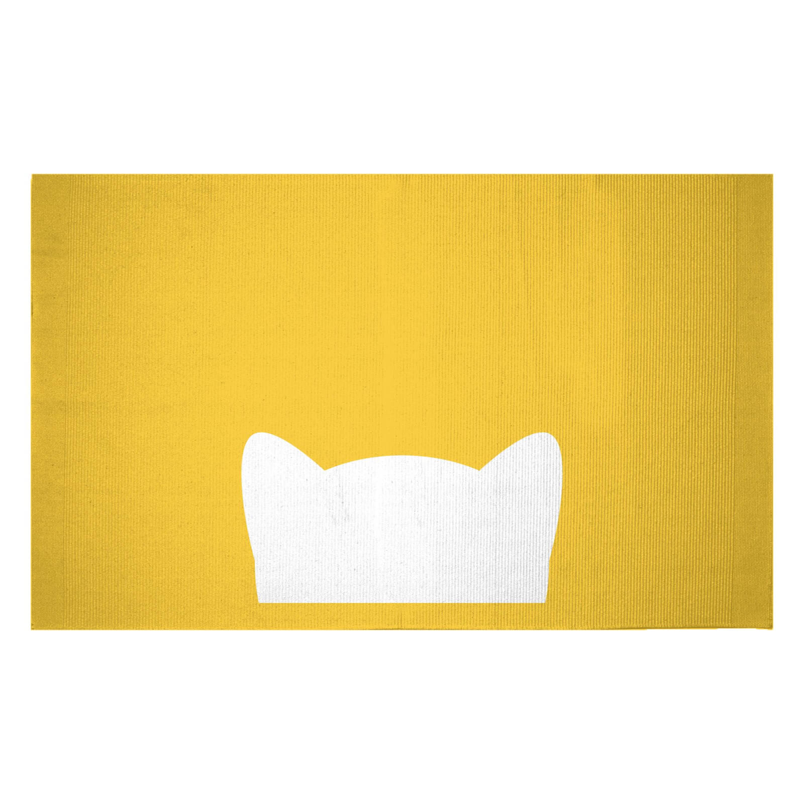 Cat Ears Woven Rug - Small