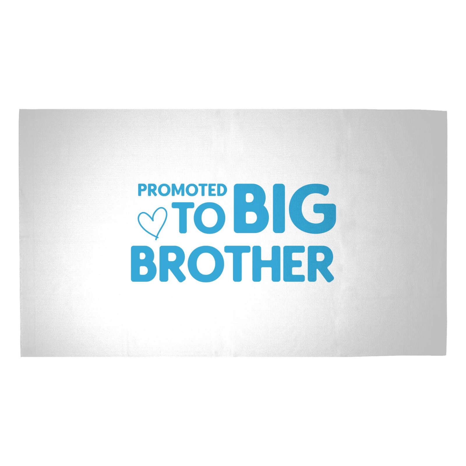 Promoted To Big Brother Woven Rug - Medium