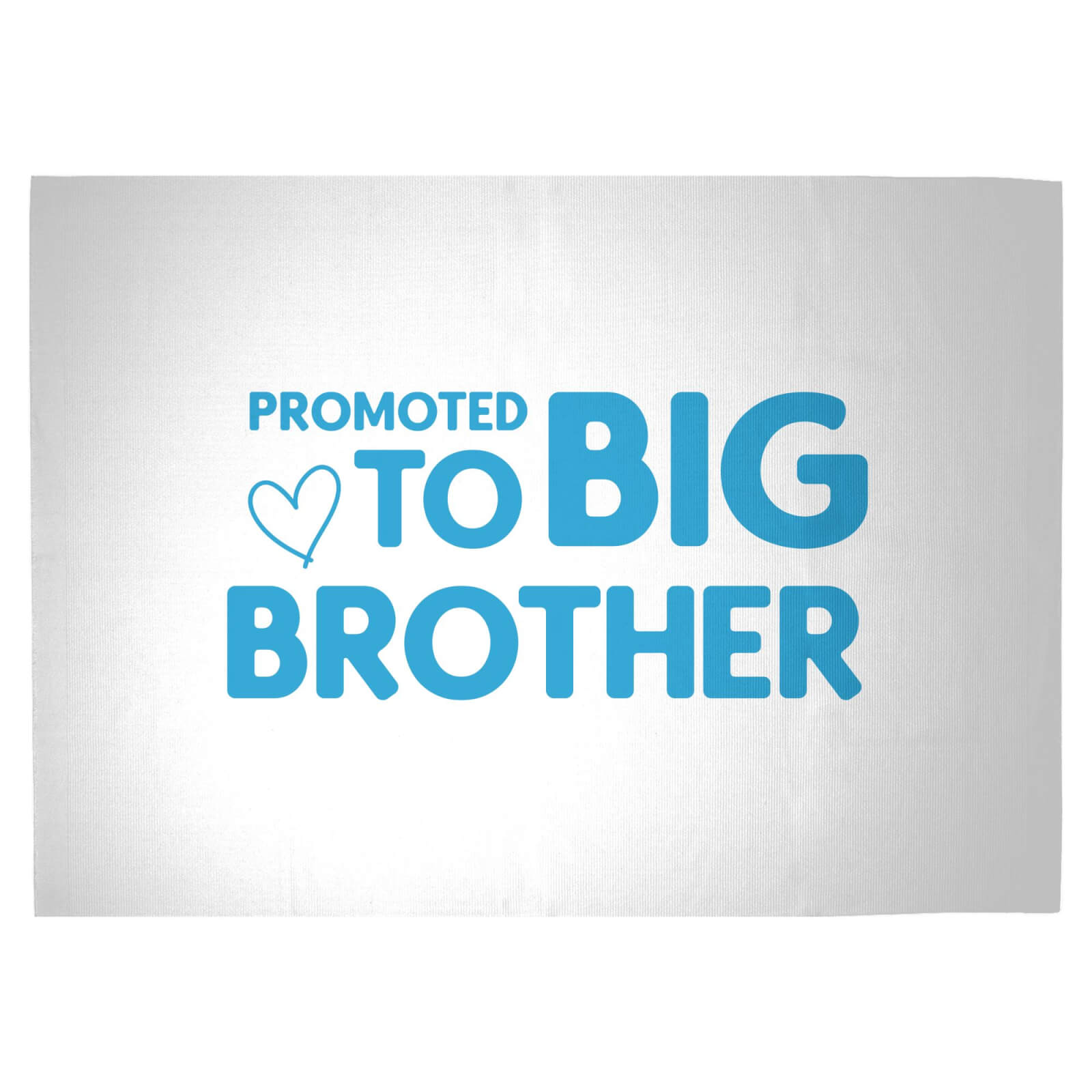 Promoted To Big Brother Woven Rug - Large