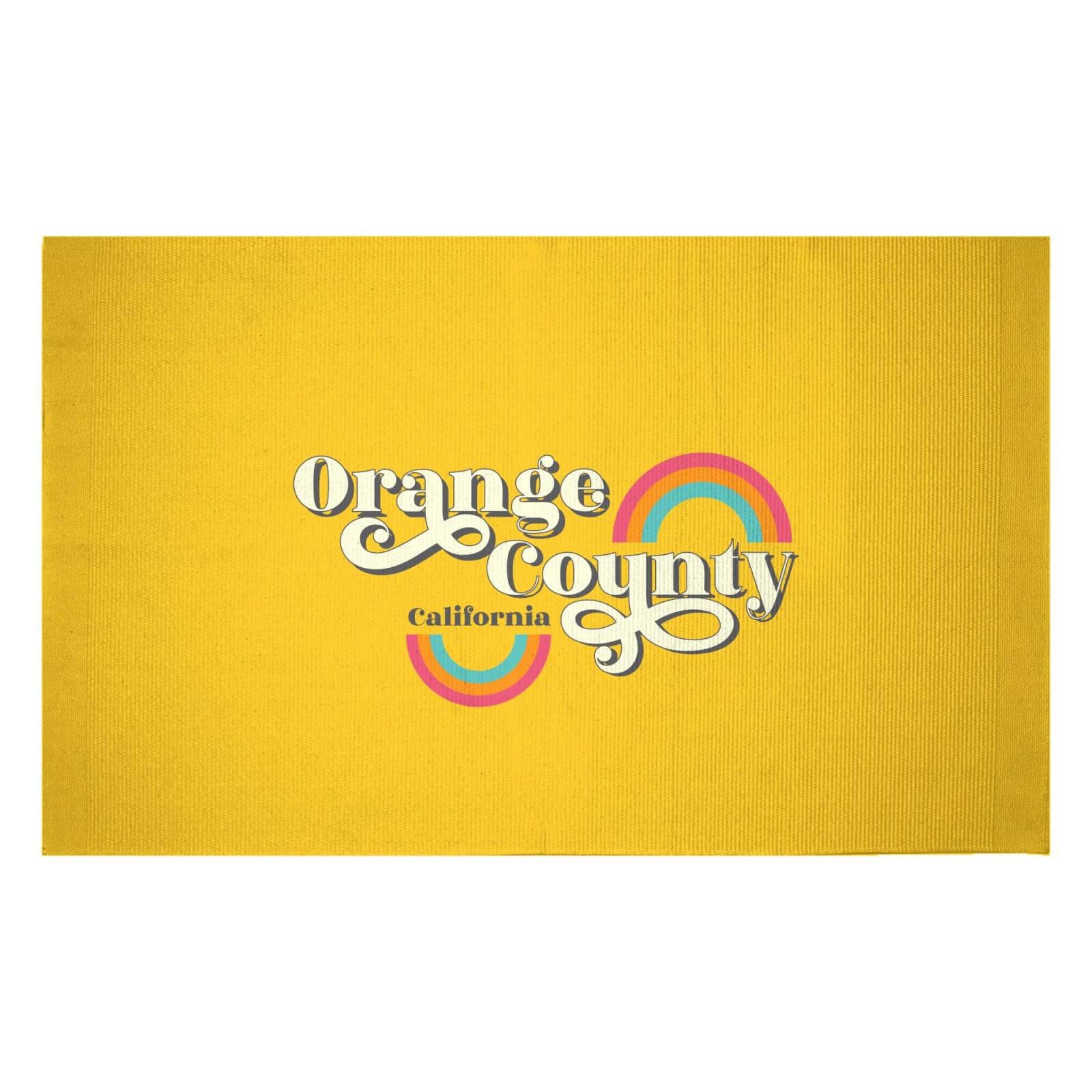 Orange County Woven Rug - Small