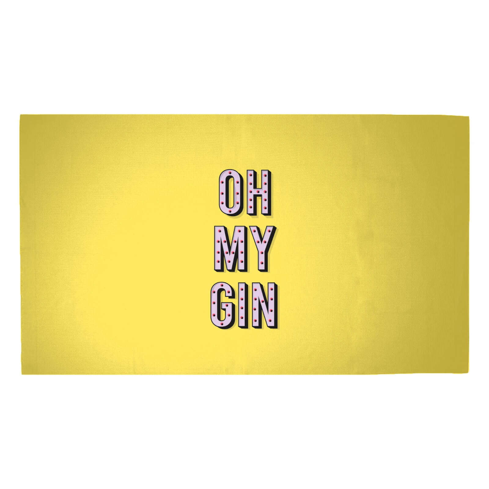 Oh My Gin Woven Rug - Medium