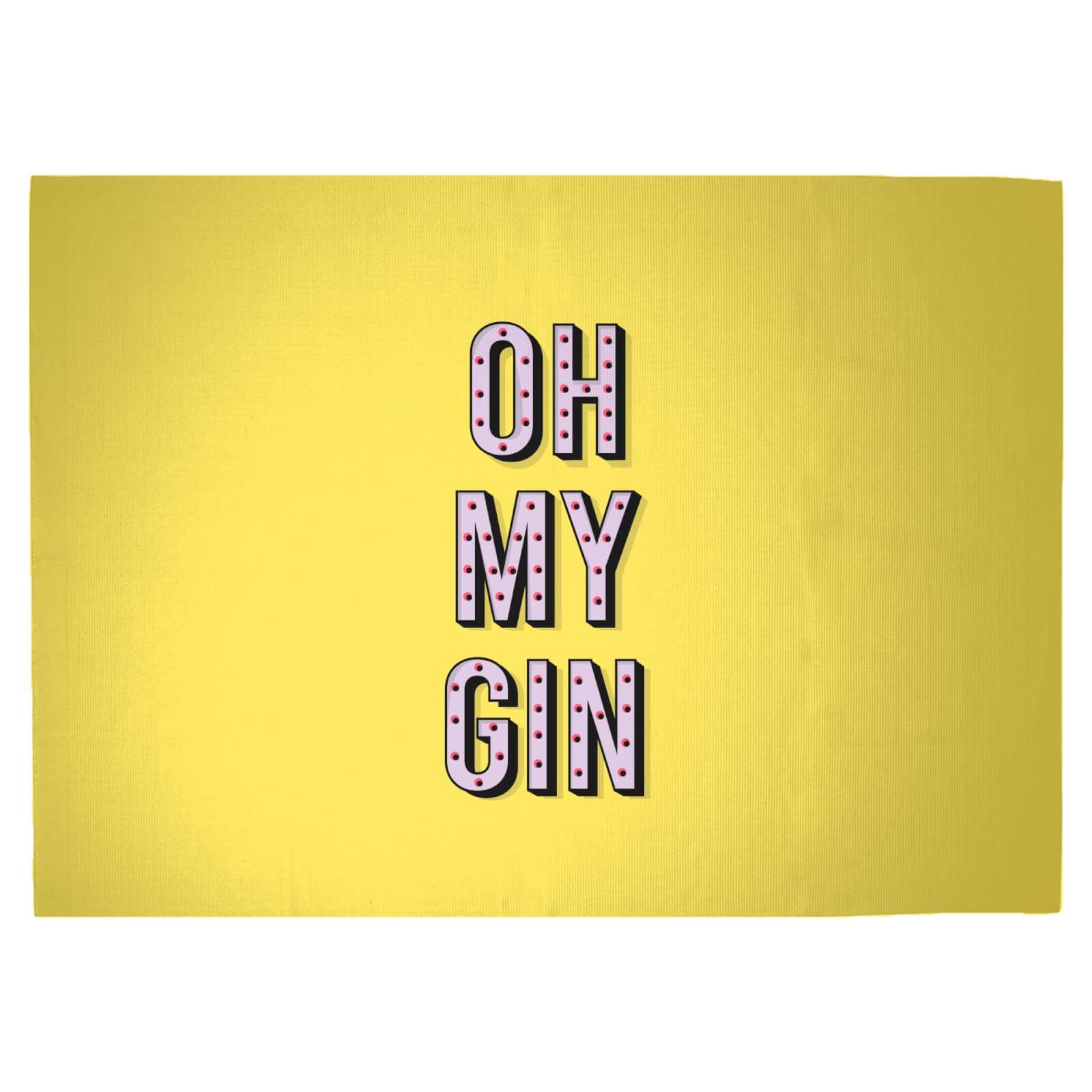 Oh My Gin Woven Rug - Large