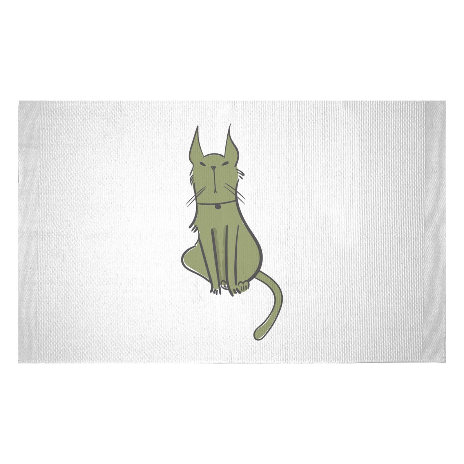 Posh Kitty Woven Rug - Small