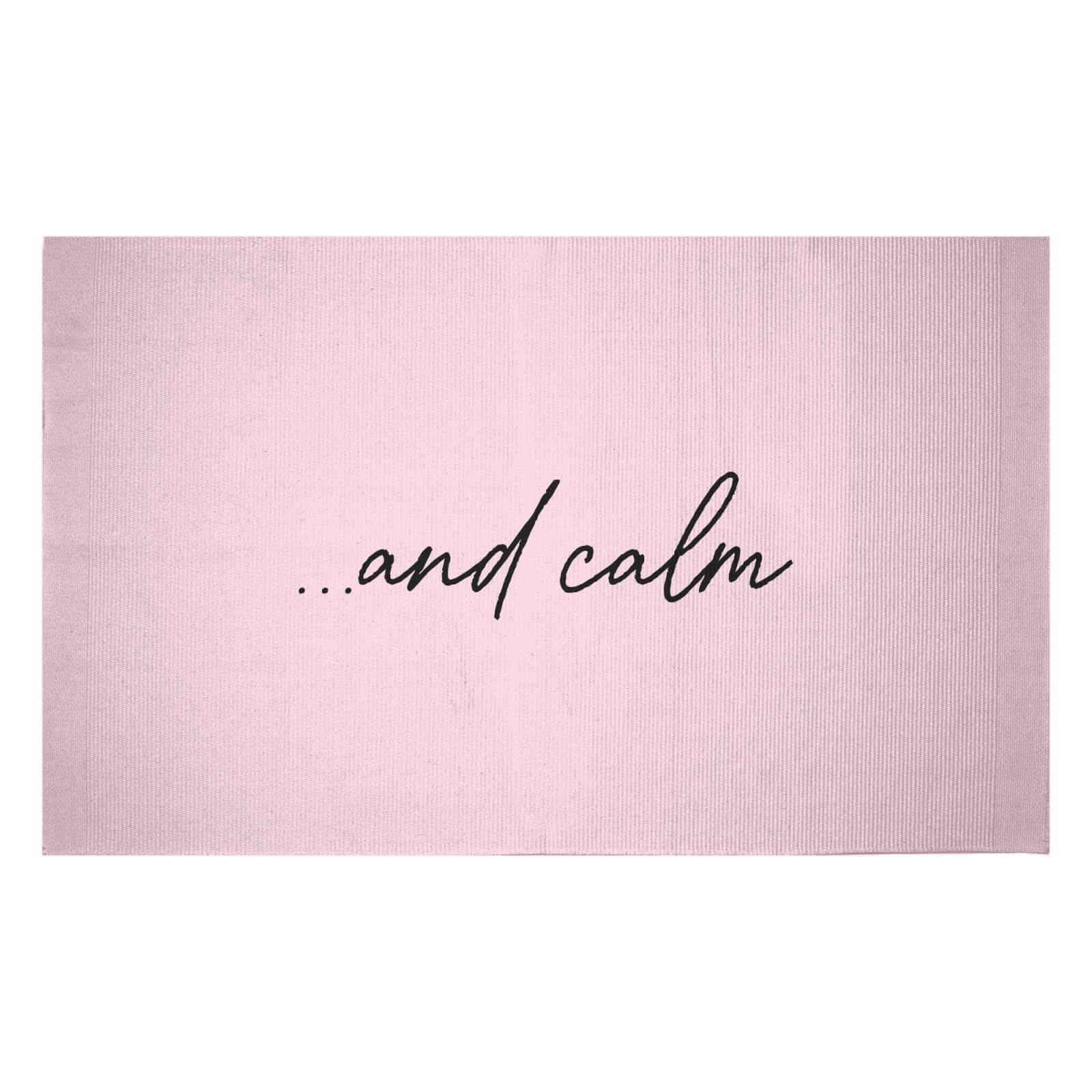 ...and Calm Woven Rug - Small