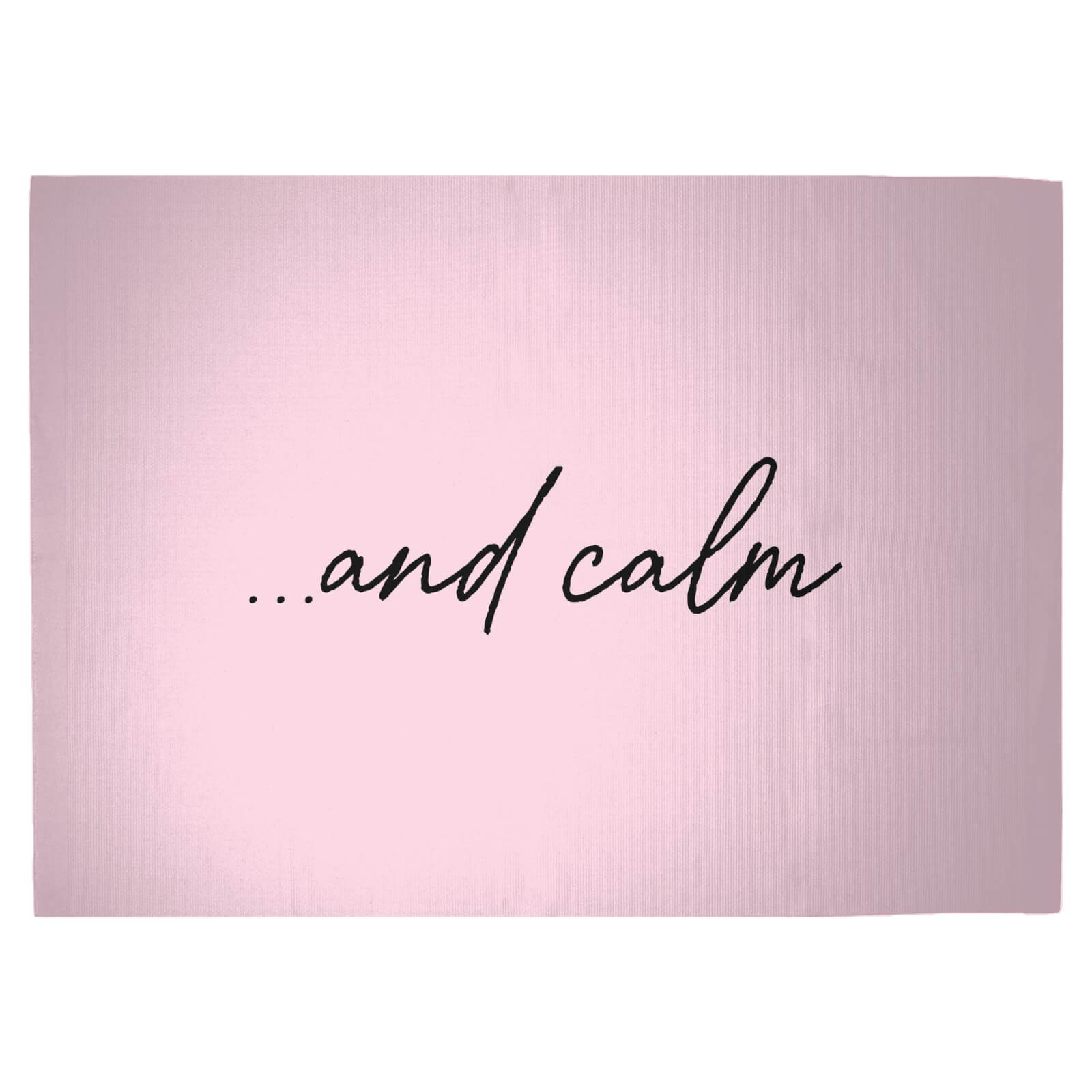 ...and Calm Woven Rug - Large