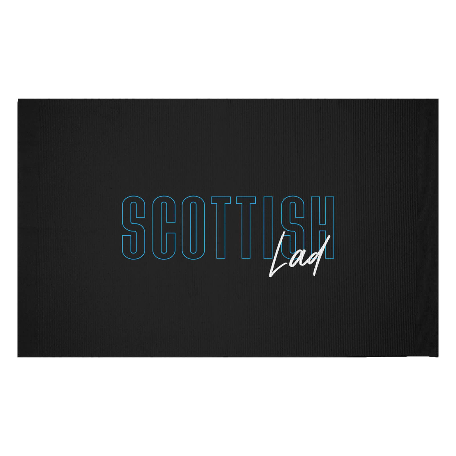 Scottish Lad Woven Rug - Small