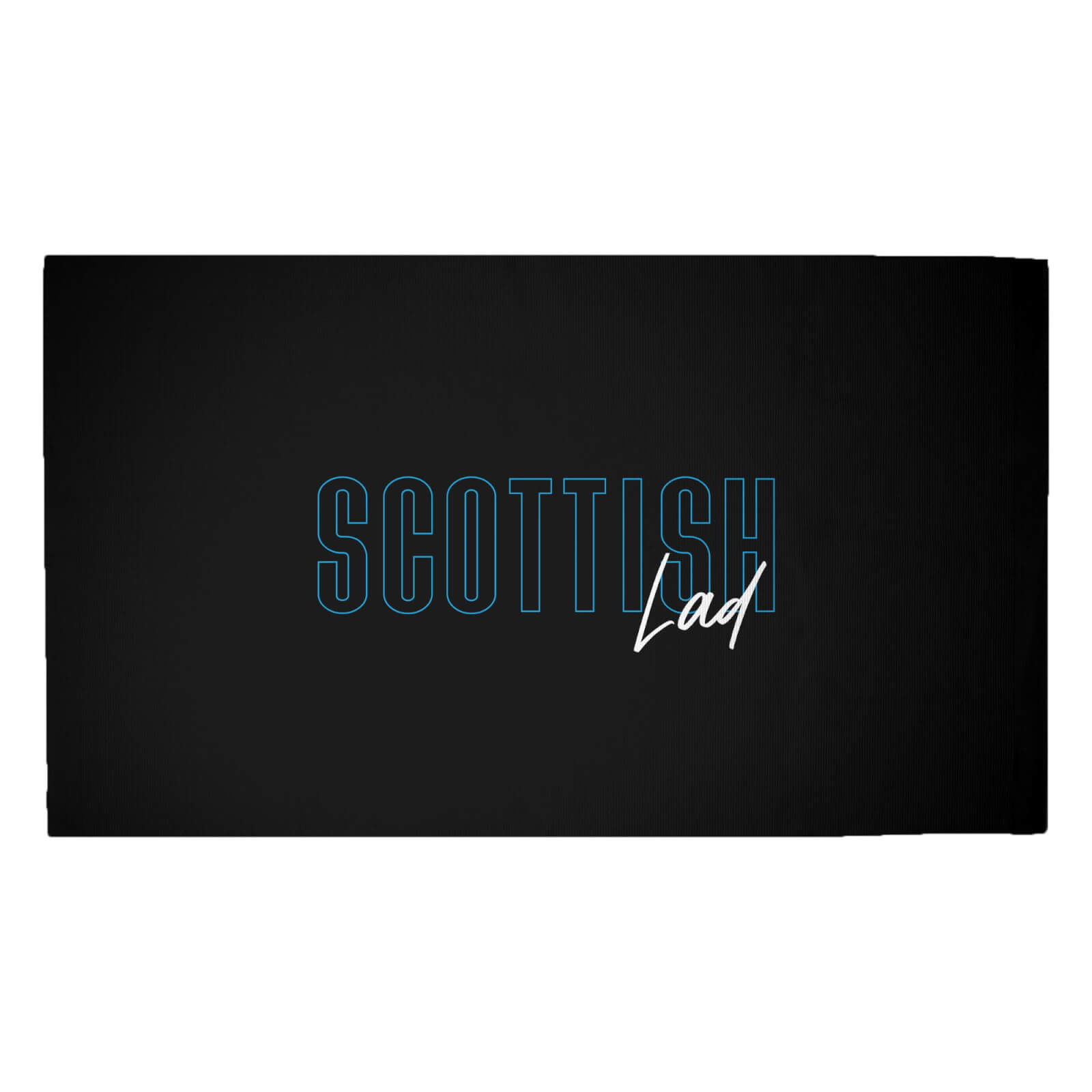Scottish Lad Woven Rug - Medium