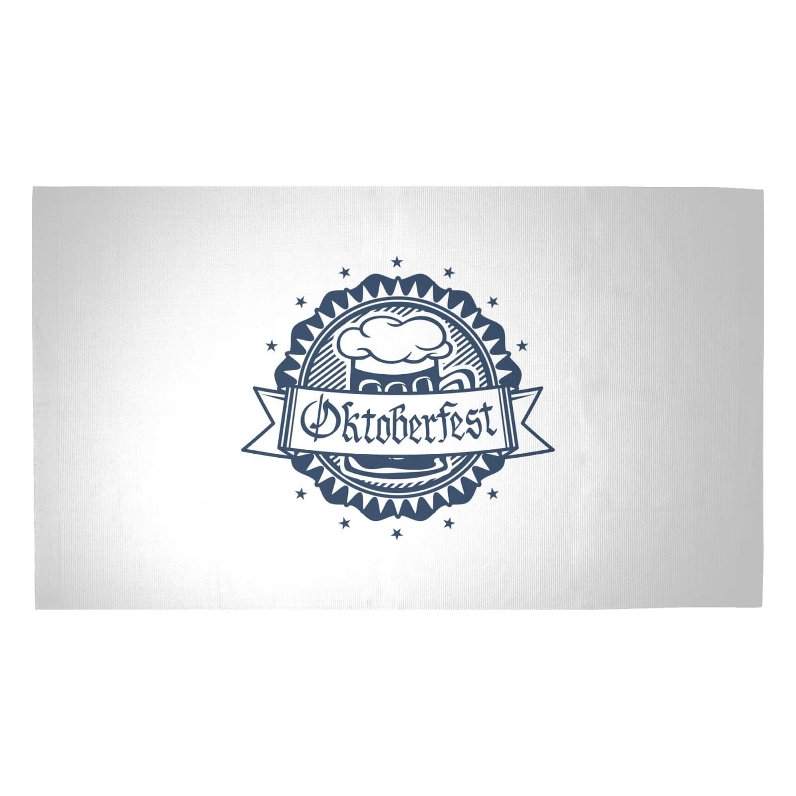 Oktoberfest Badge Woven Rug - Medium