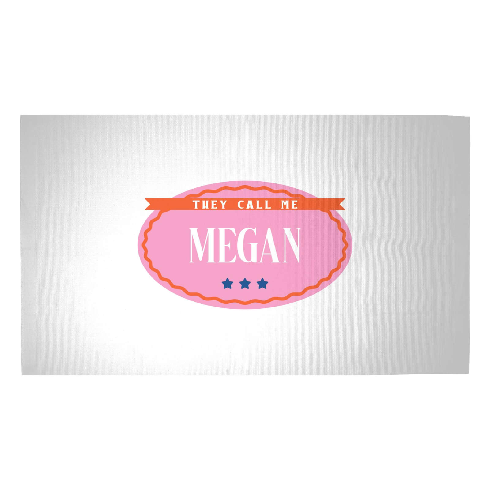 They Call Me Megan Woven Rug - Medium