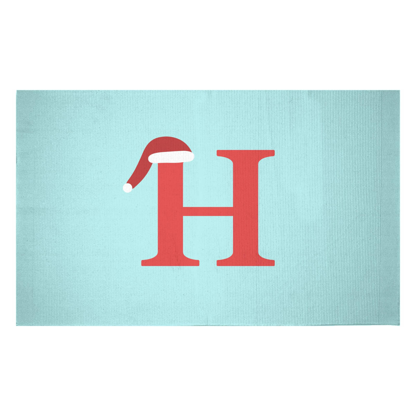 H Woven Rug - Small