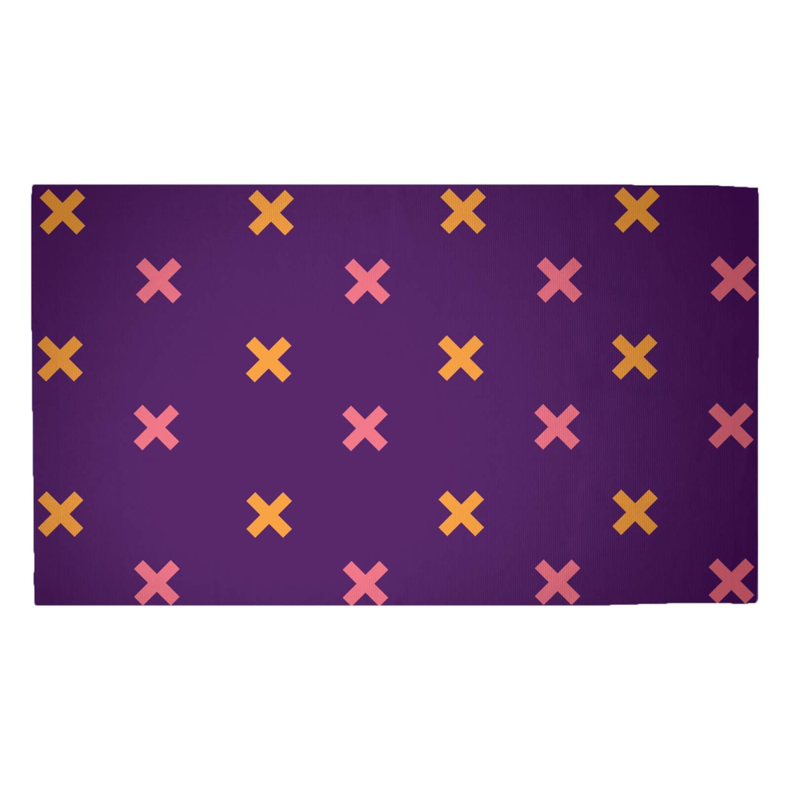 X Marks The Spot Woven Rug - Medium