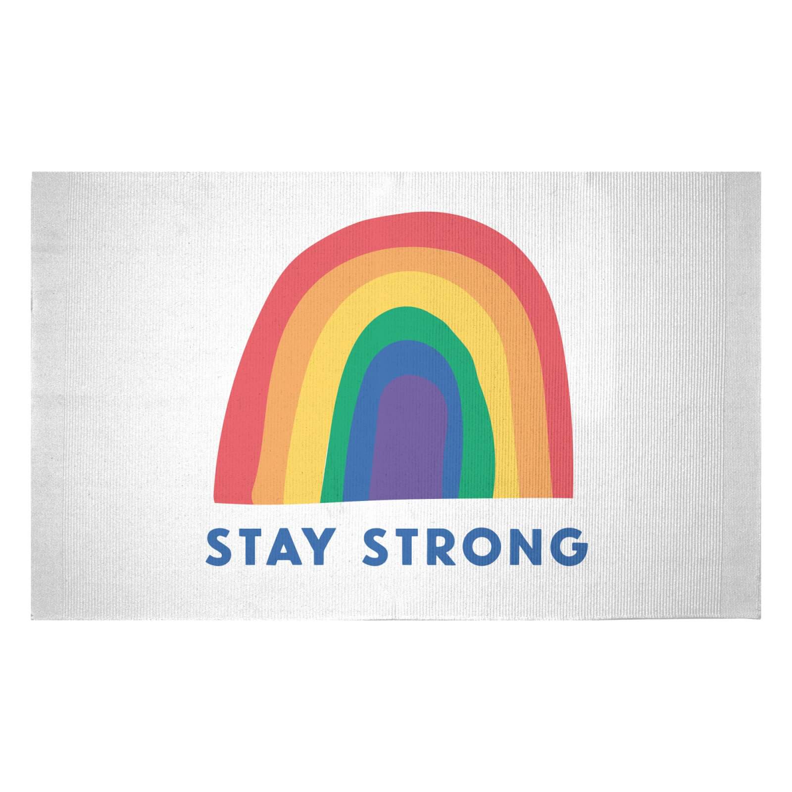 Stay Strong Woven Rug - Small