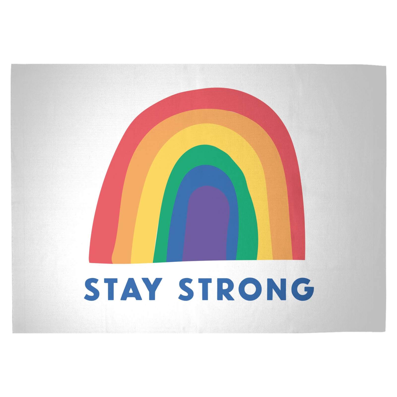 Stay Strong Woven Rug - Large