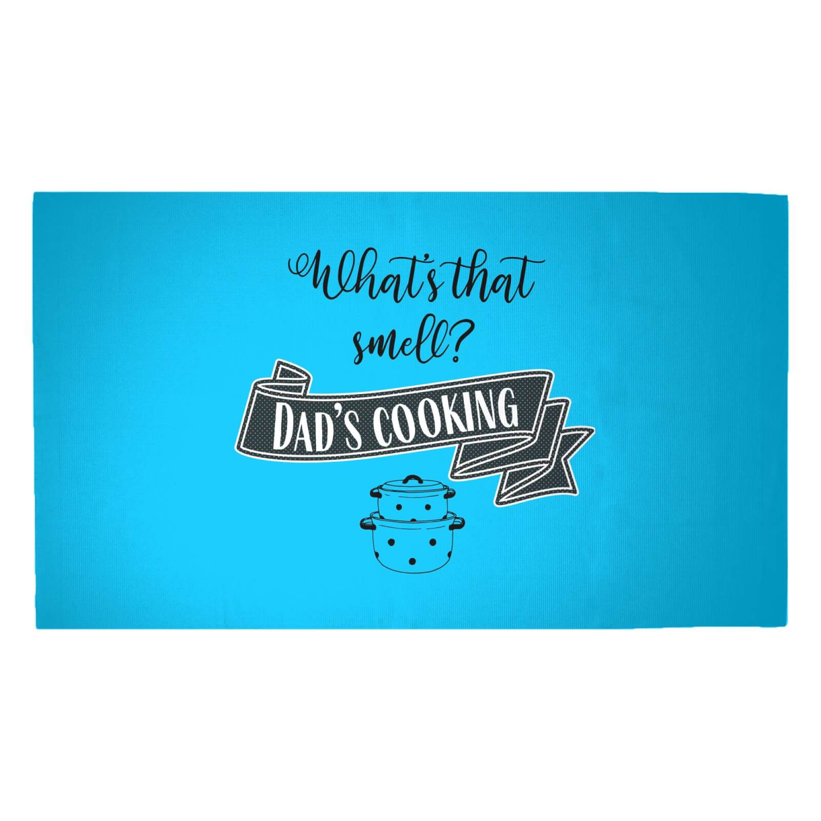 What's That Smell? Dad's Cooking Woven Rug - Medium