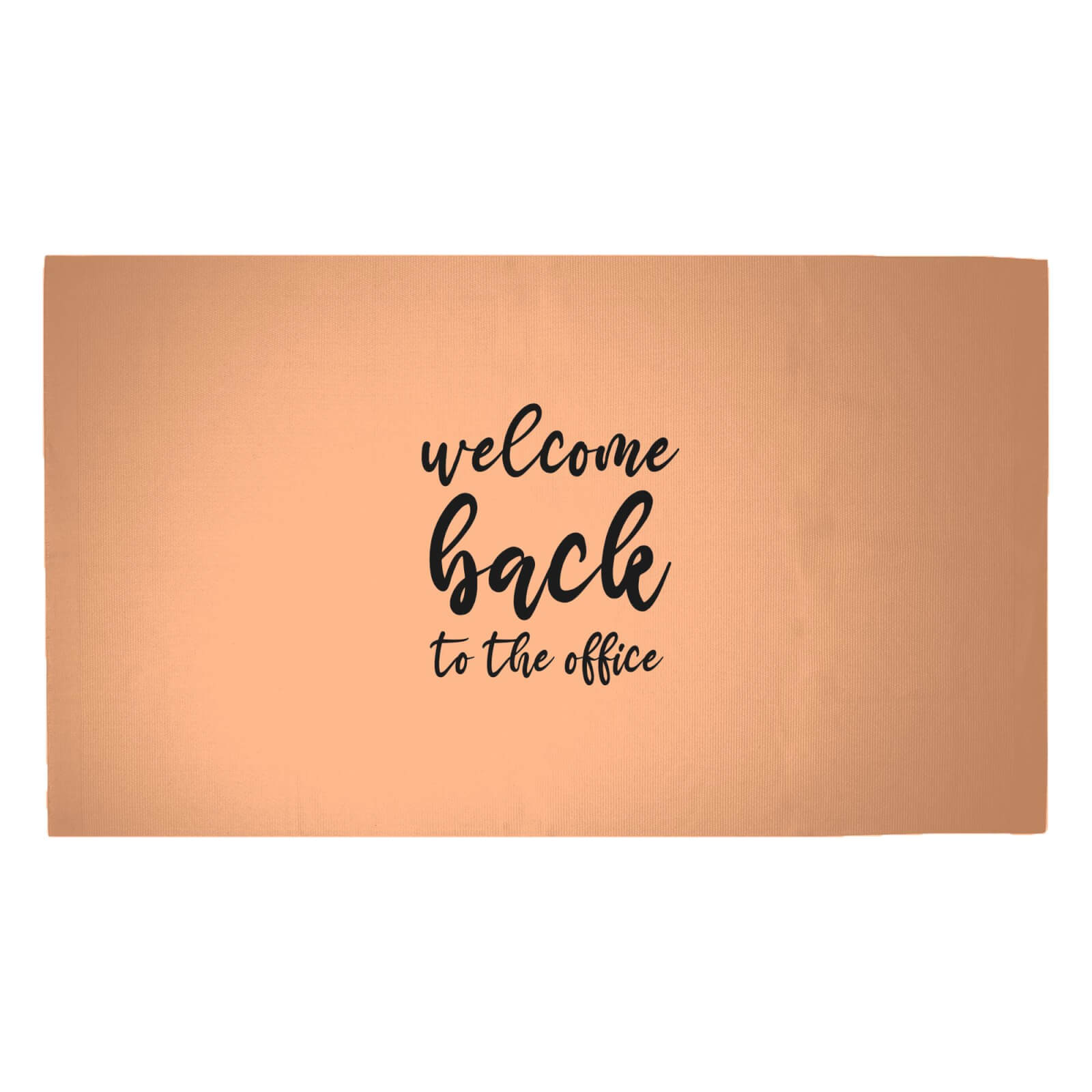 Welcome Back To The Office Woven Rug - Medium
