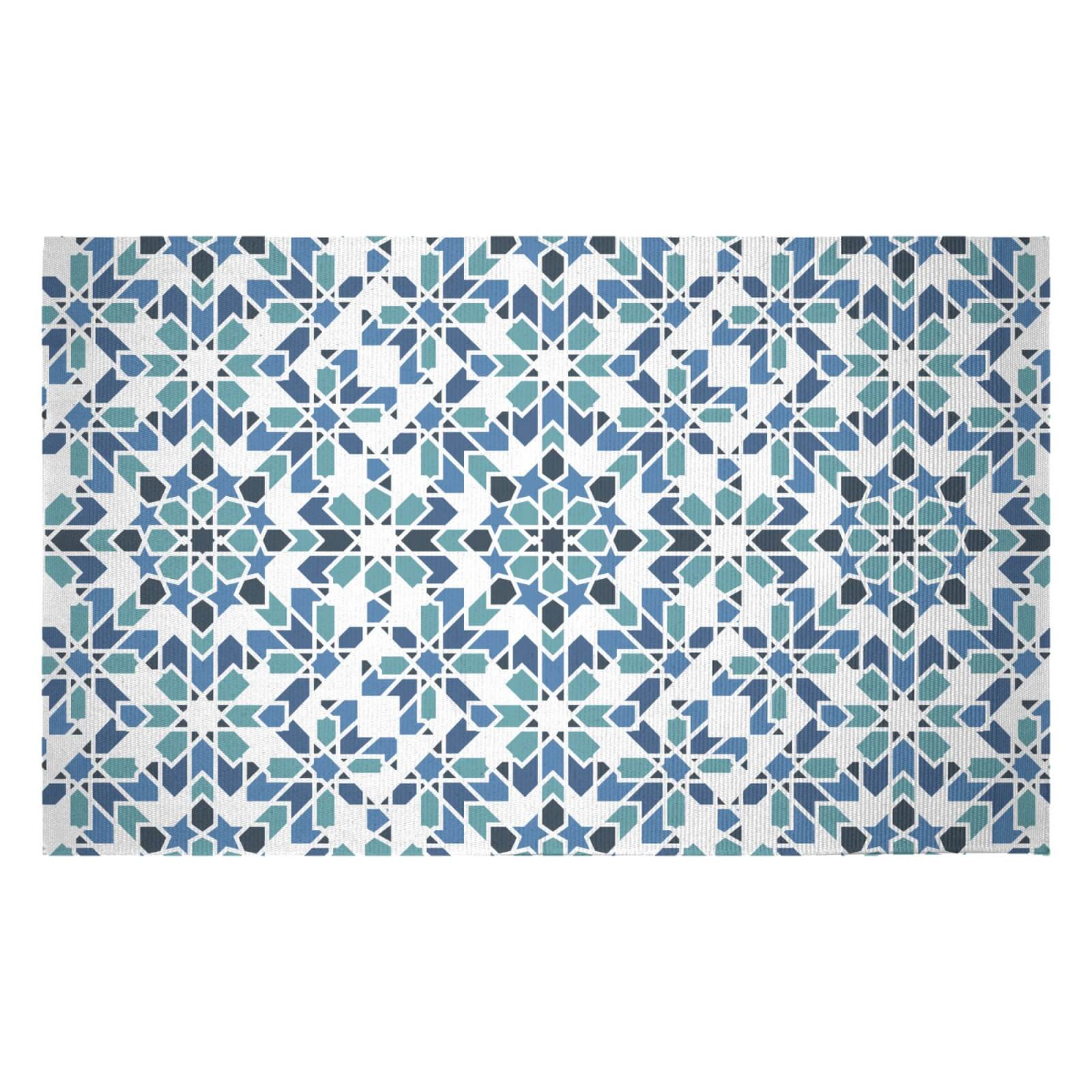 Tiles Woven Rug - Small