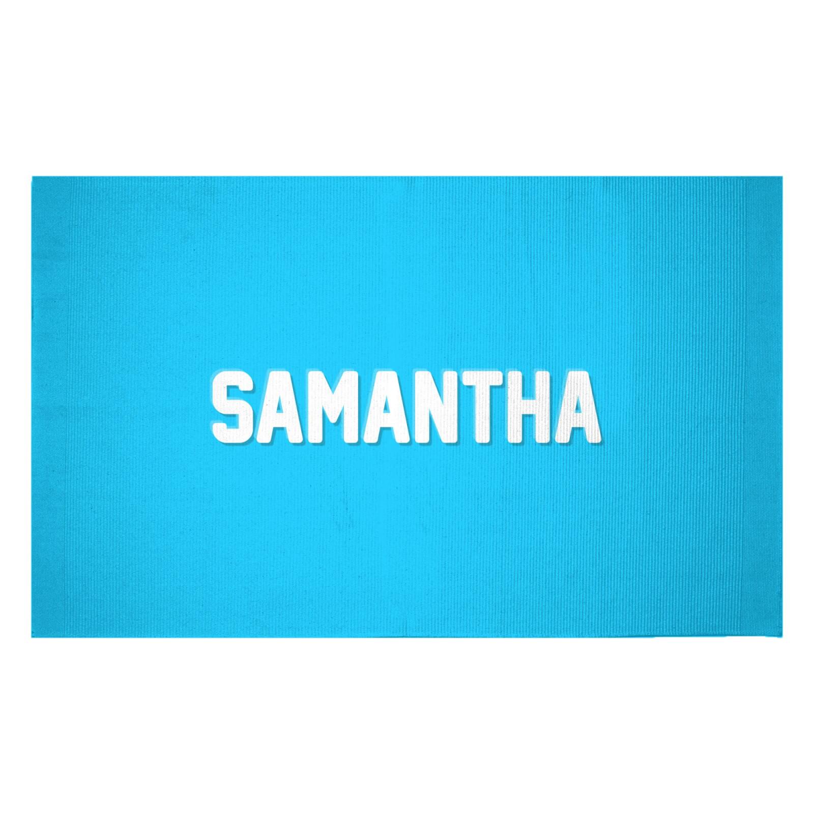 Embossed Samantha Woven Rug - Small
