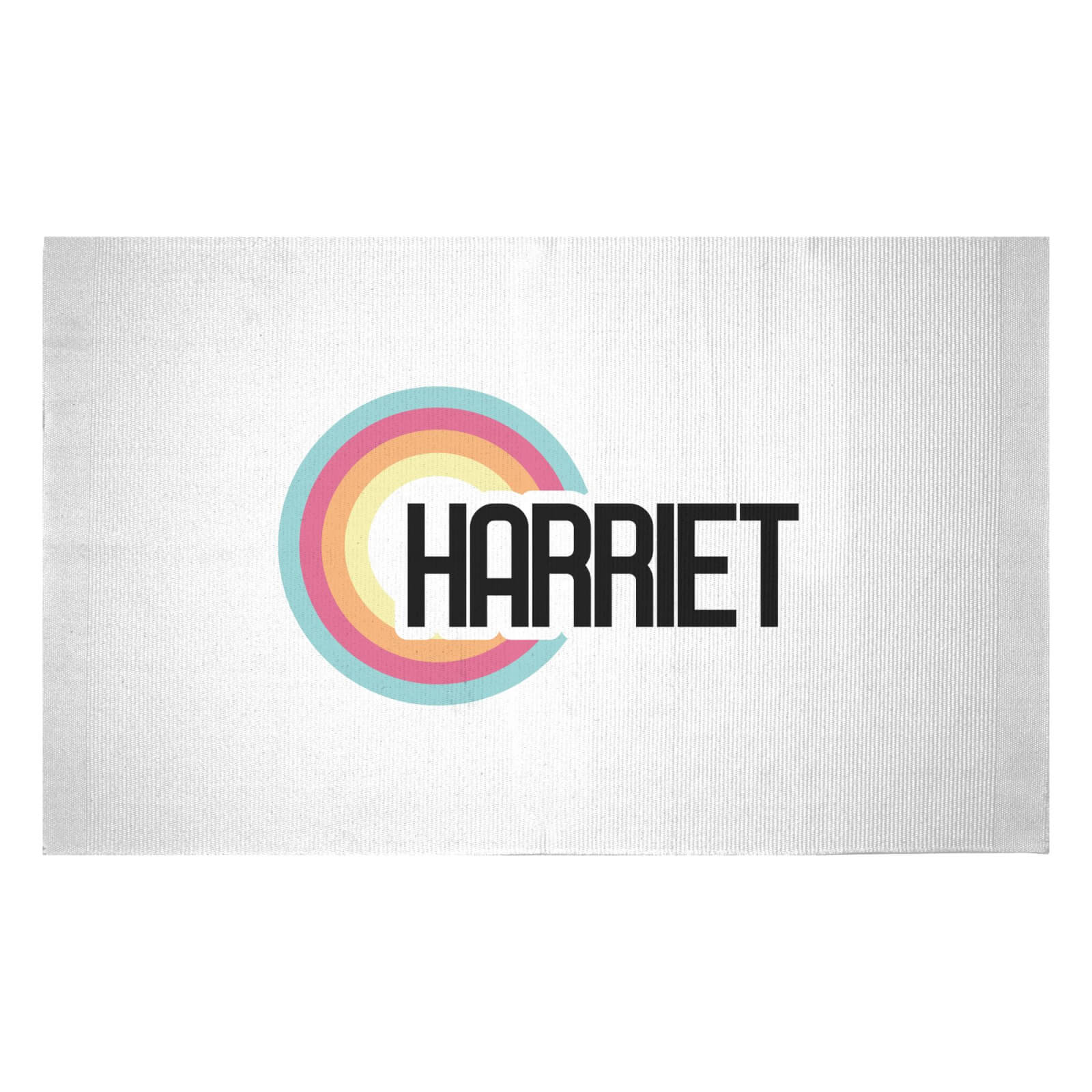 Harriet Rainbow Woven Rug - Small