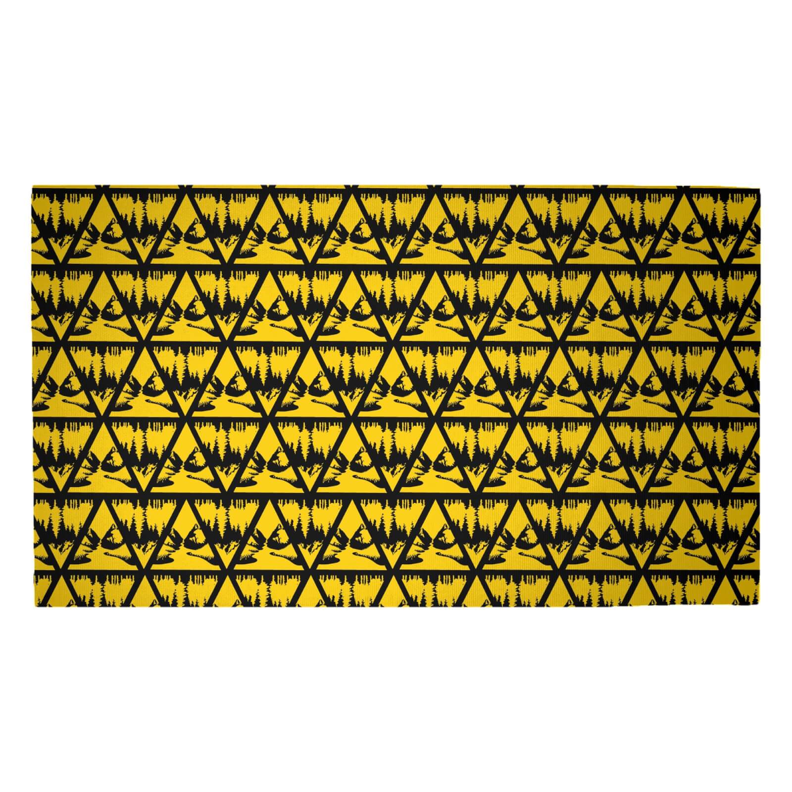 Triangle Woods Woven Rug - Medium