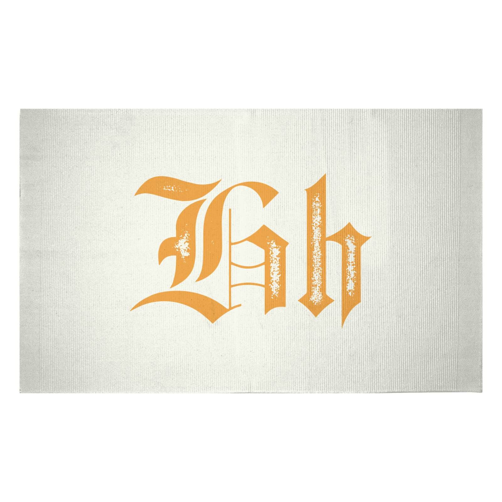 H Woven Rug - Small