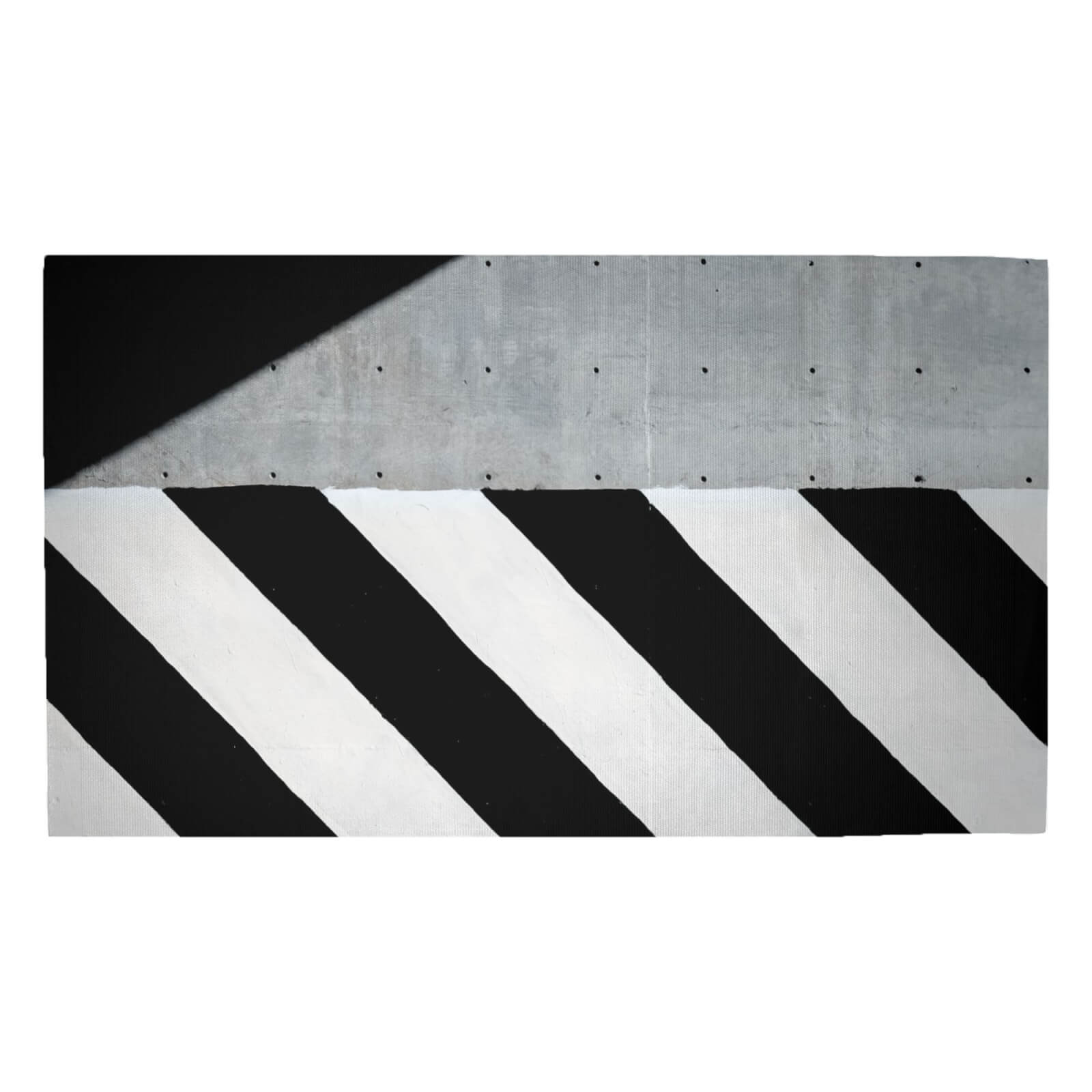 Stripes And Blocks Woven Rug - Medium
