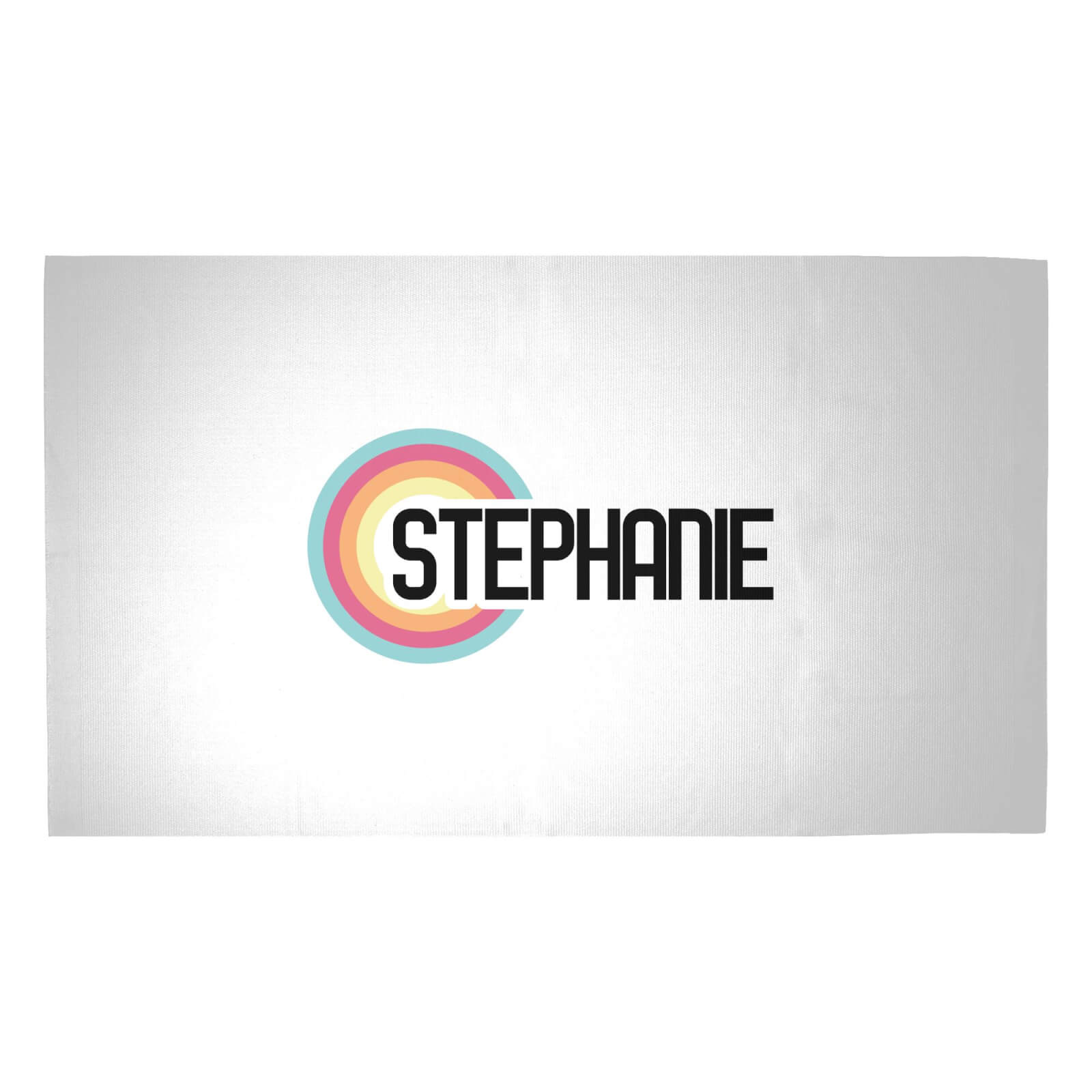 Stephanie Rainbow Woven Rug - Medium