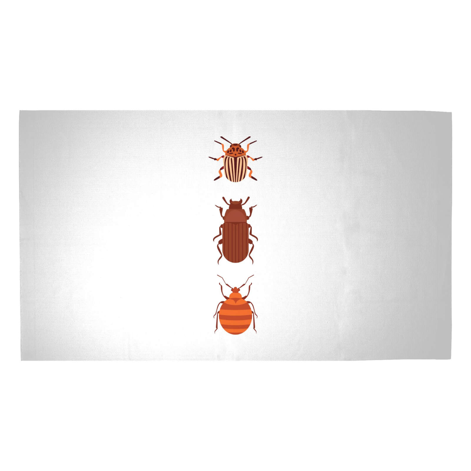 Beetles Woven Rug - Medium