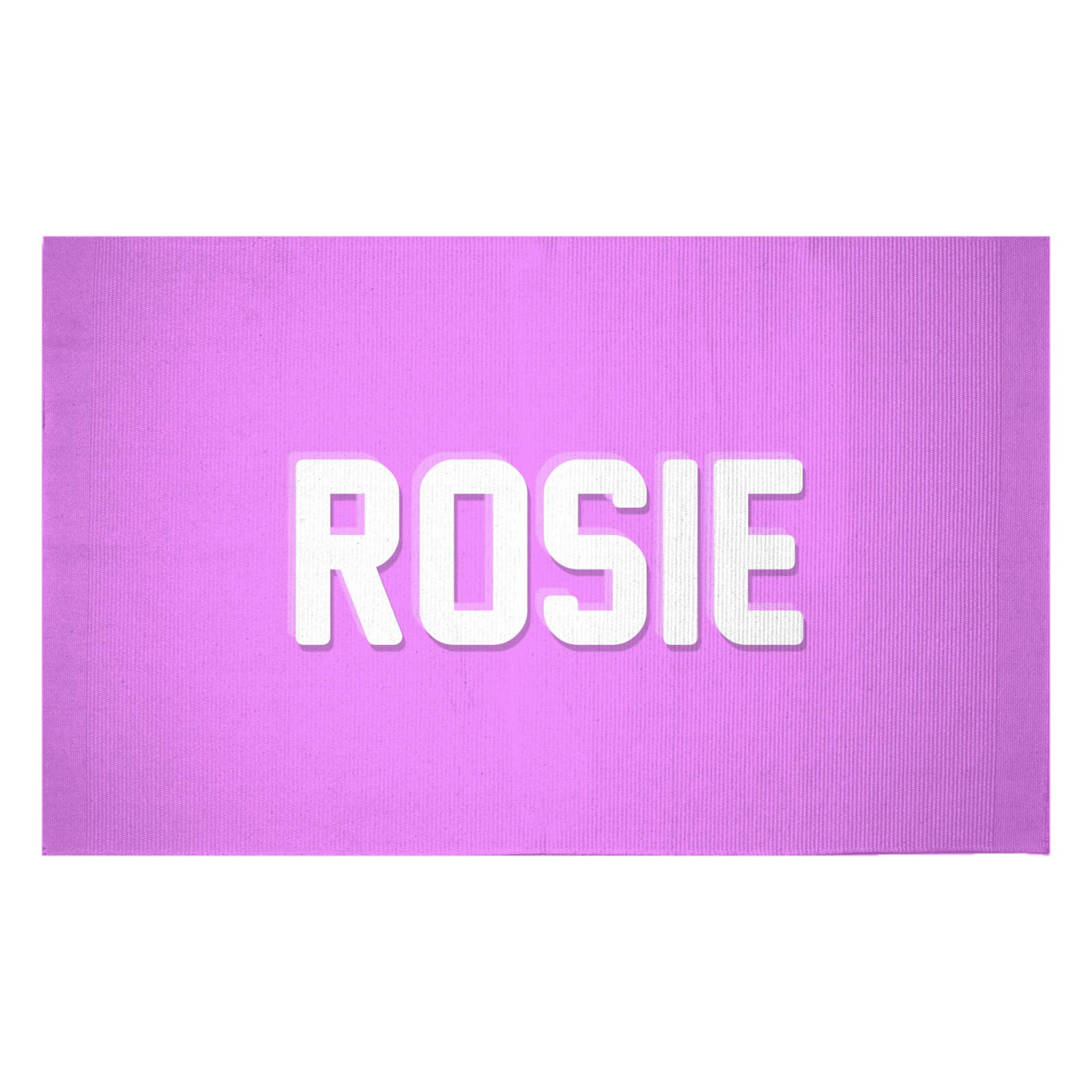 Embossed Rosie Woven Rug - Small