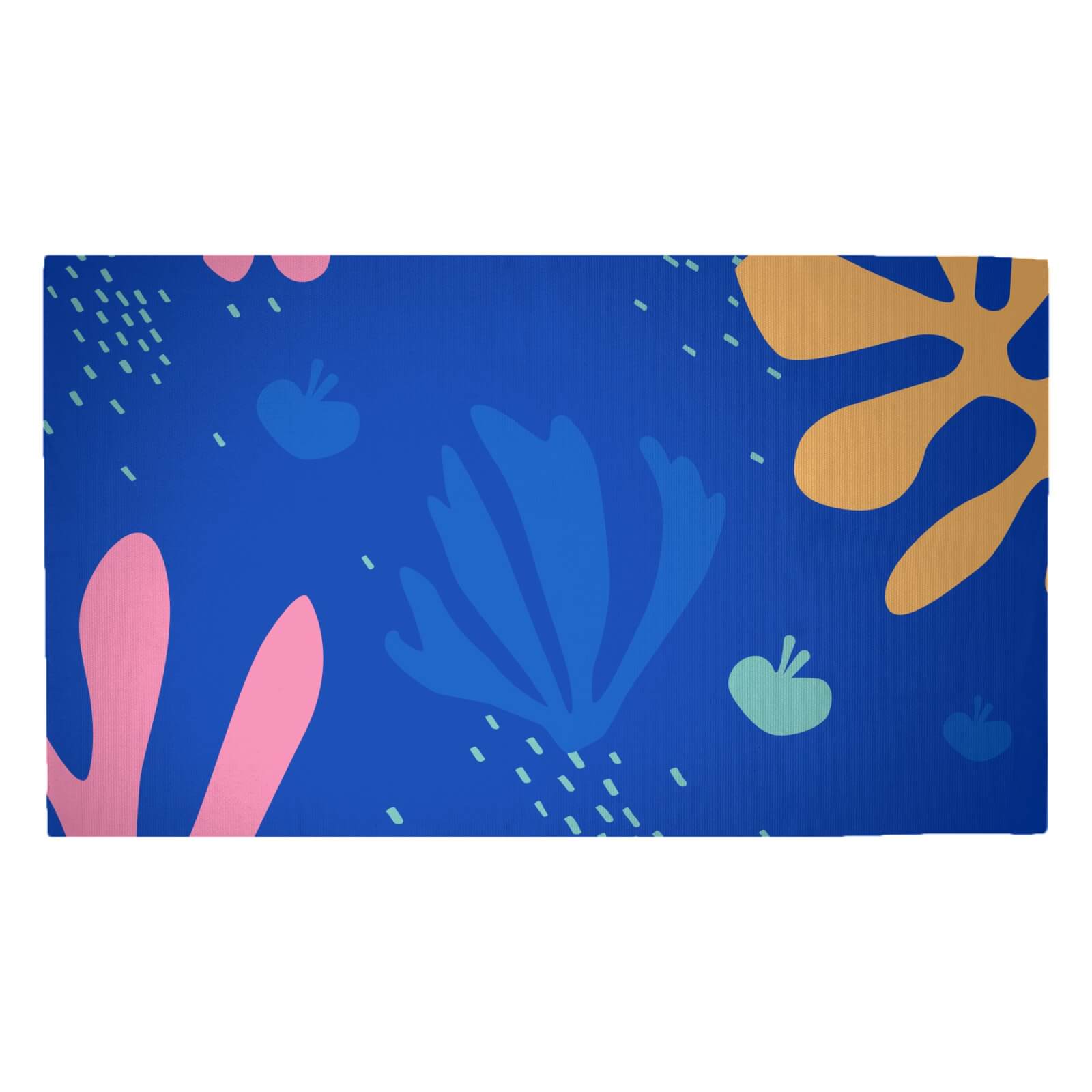 Under The Sea Print Woven Rug - Medium