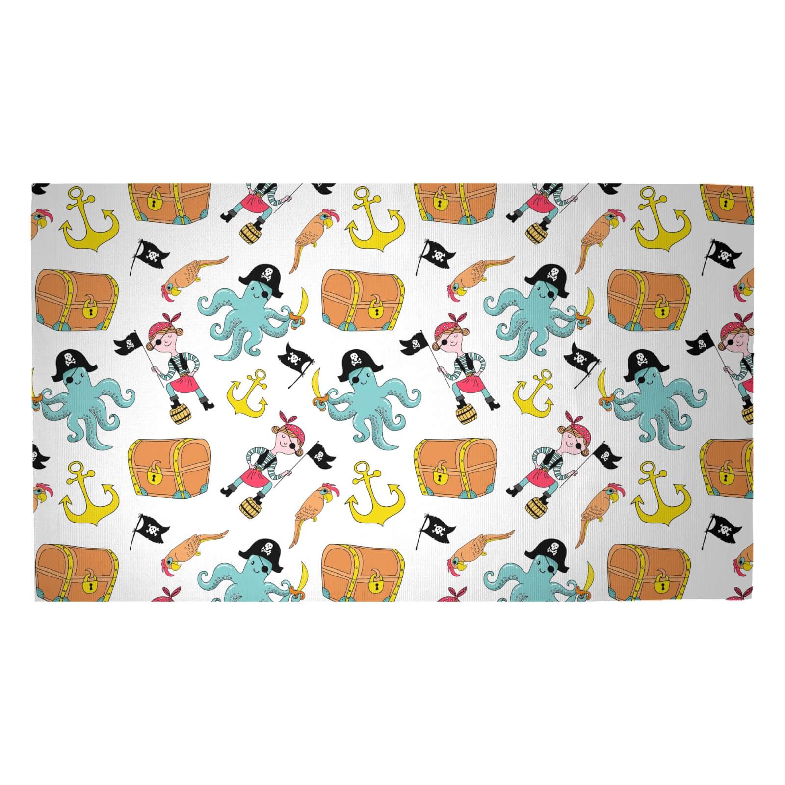 We Are Pirates Woven Rug - Medium