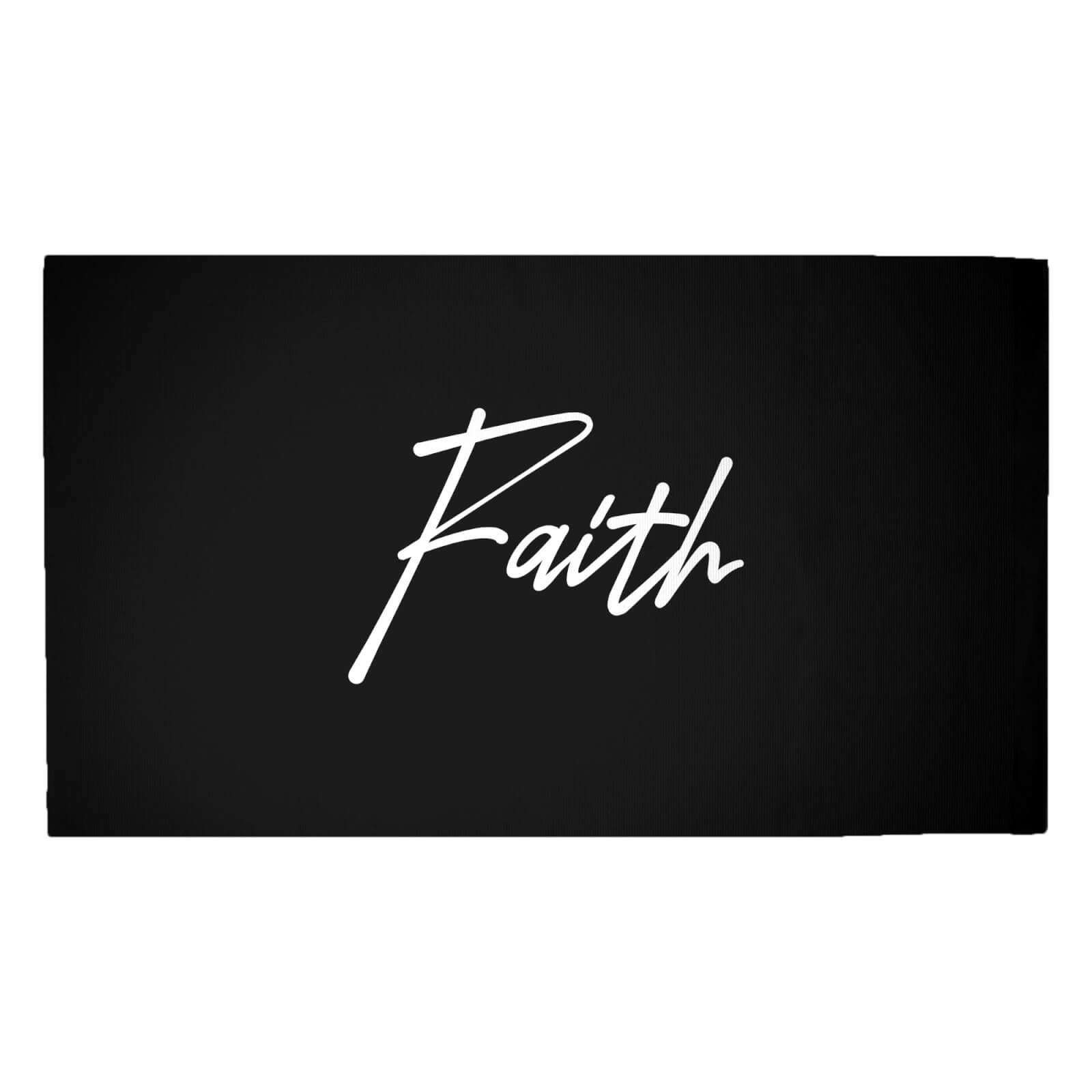 Faith Woven Rug - Medium