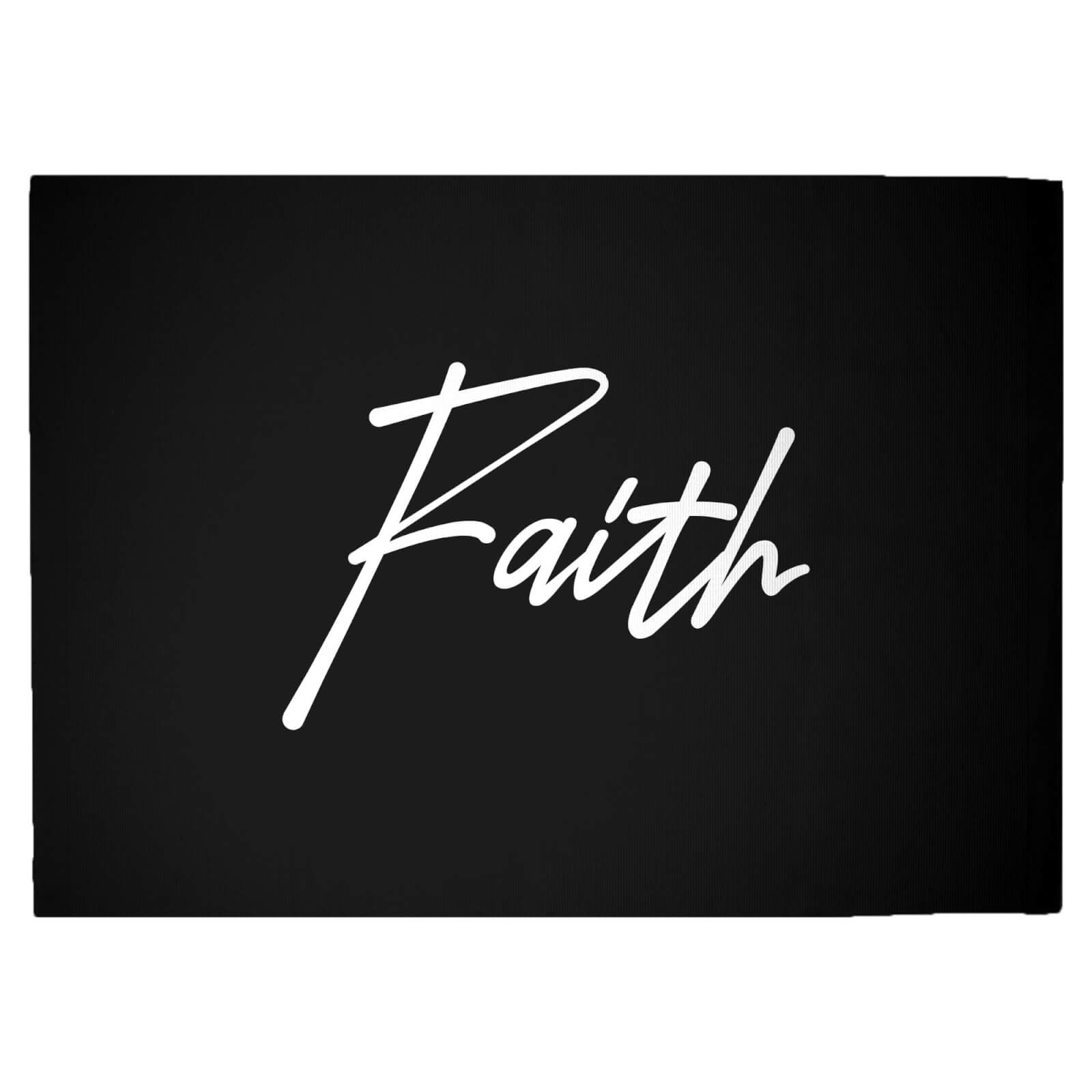 Faith Woven Rug - Large