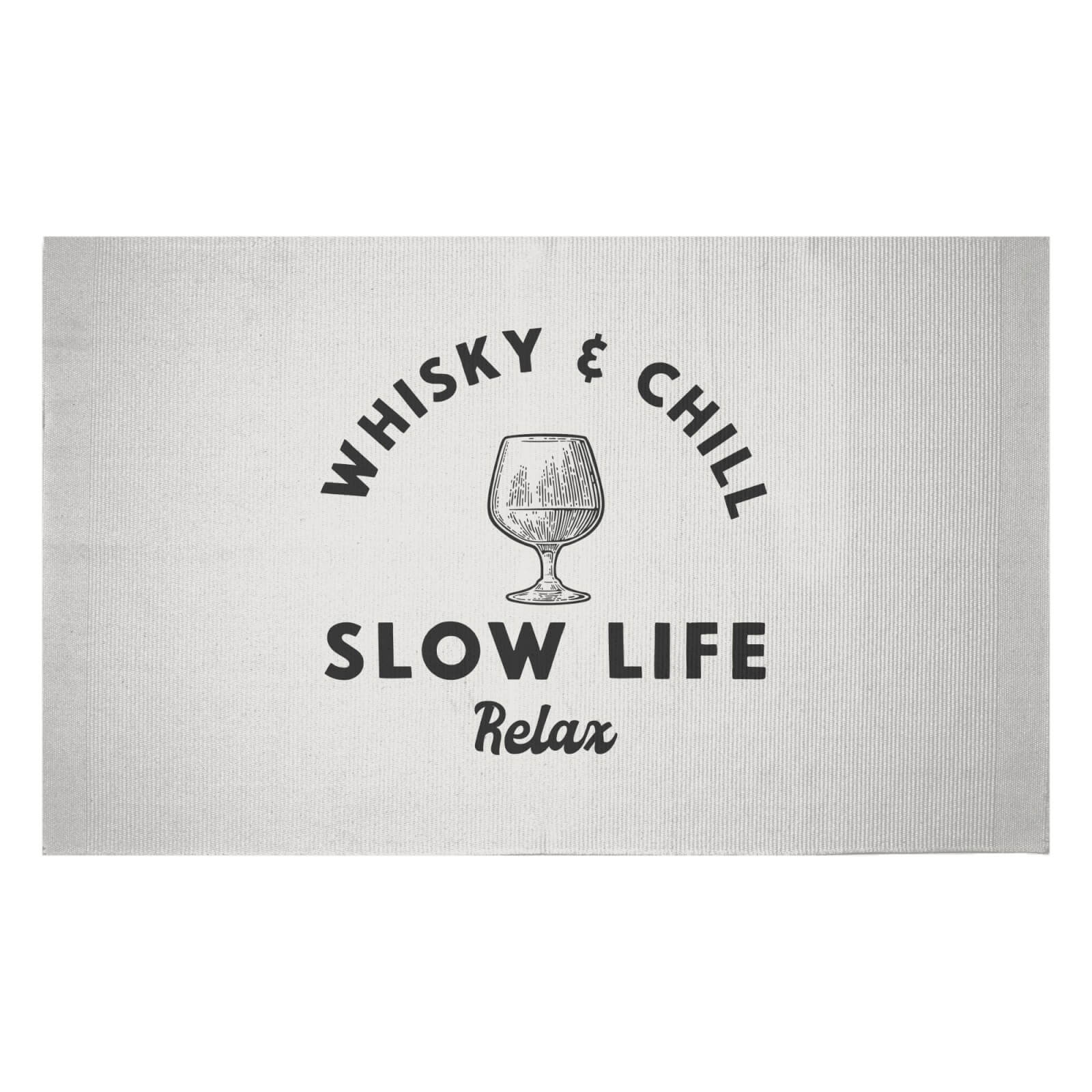 Whisky And Chill Woven Rug - Small